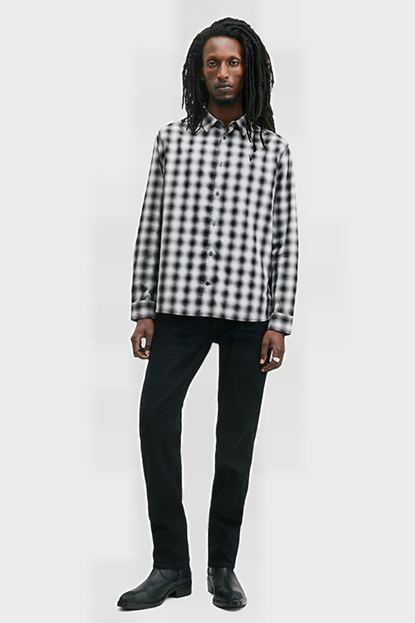 ELEKTRA LS SHIRT BLACK/WHITE 5