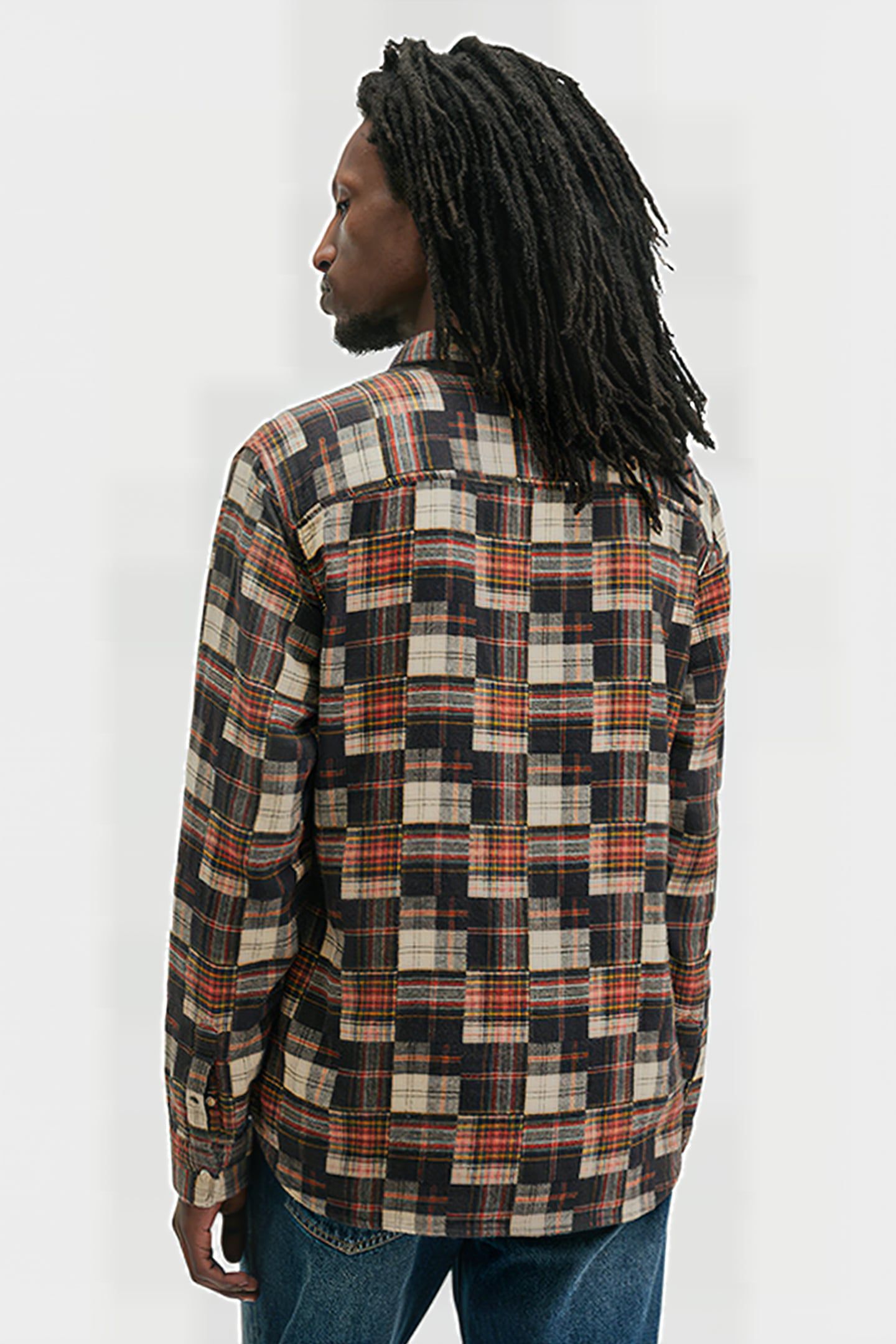 JUDE LS SHIRT RED 2