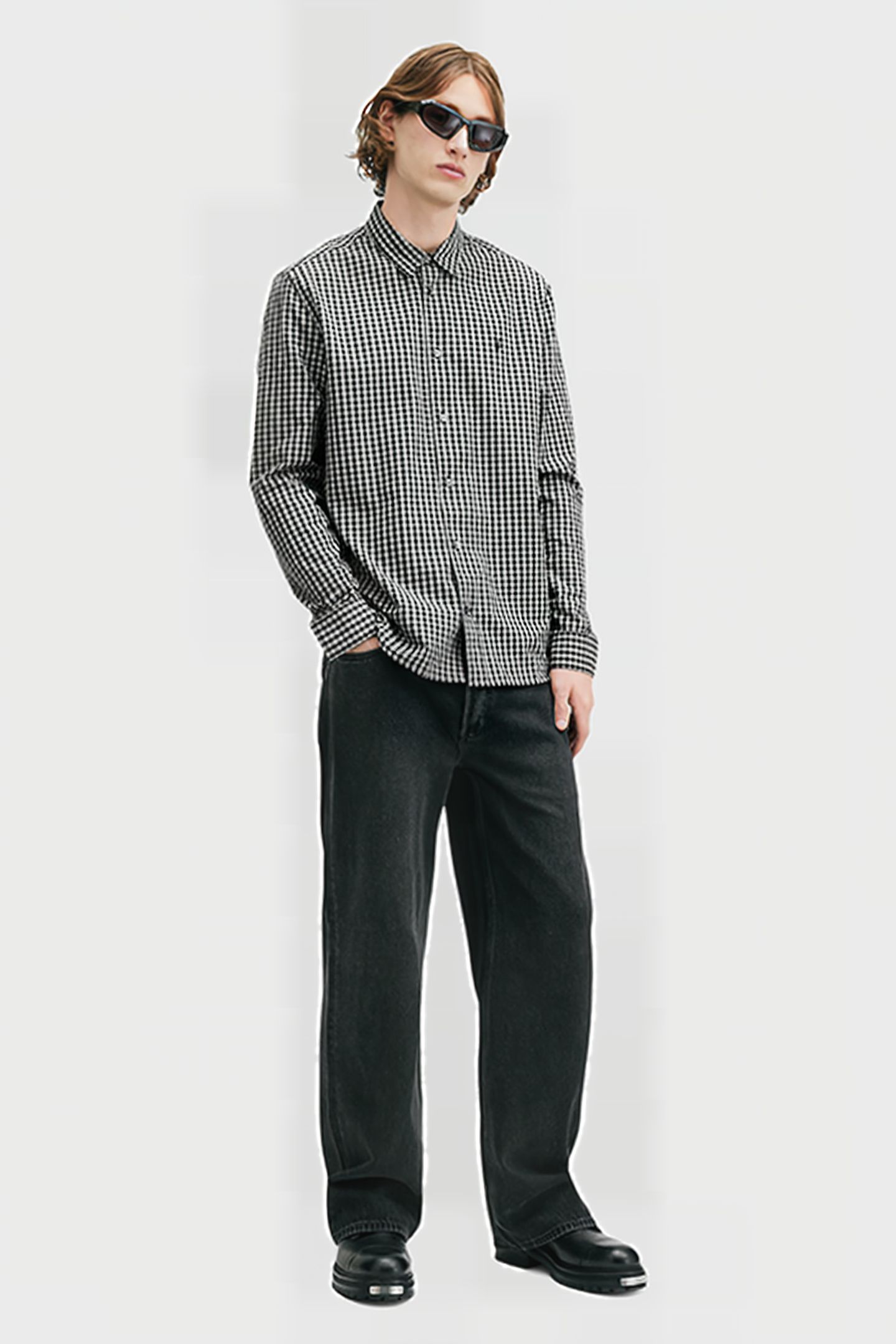 NEO LS SHIRT BLACK/WHITE 3