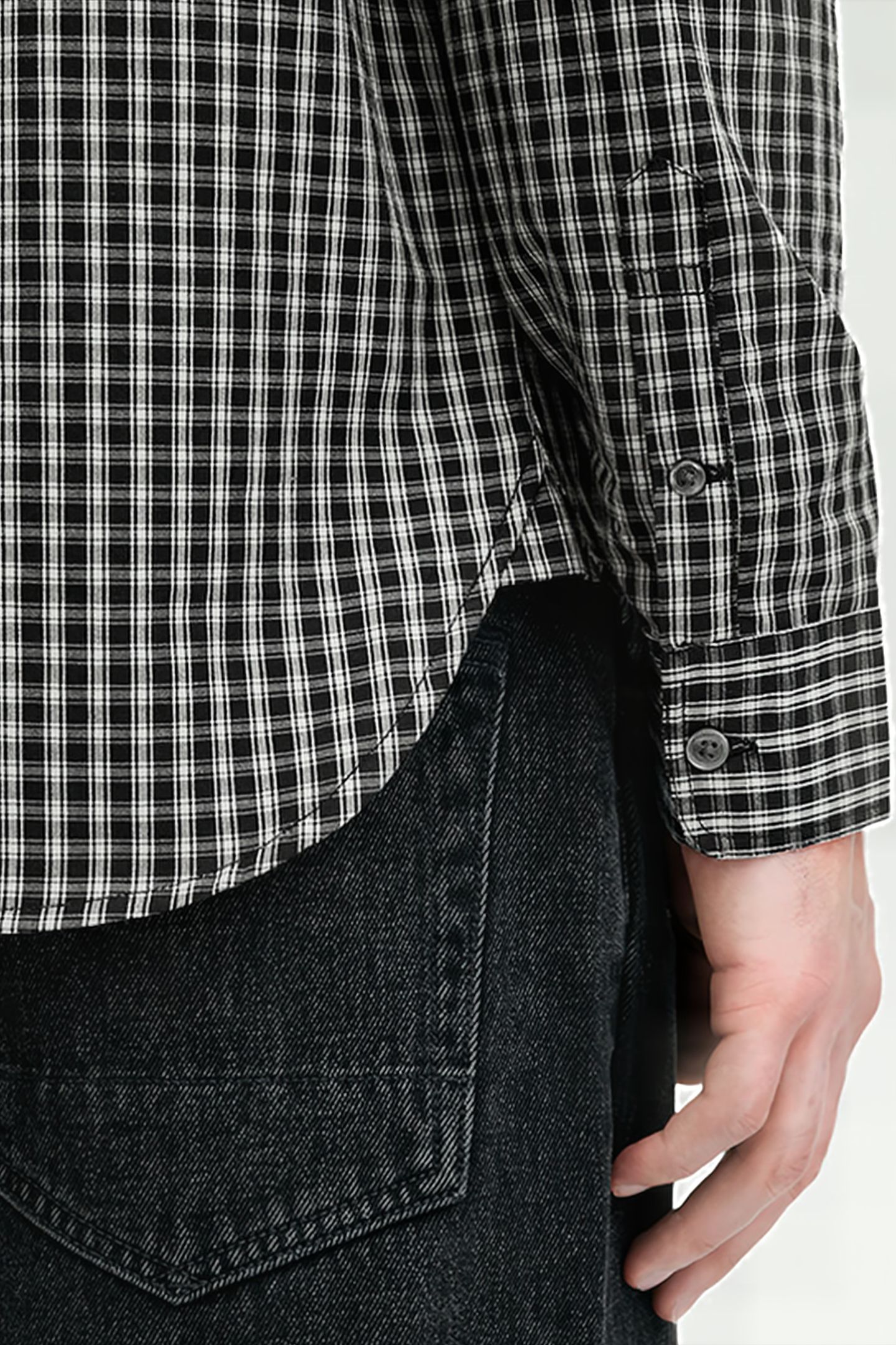 NEO LS SHIRT BLACK/WHITE 8