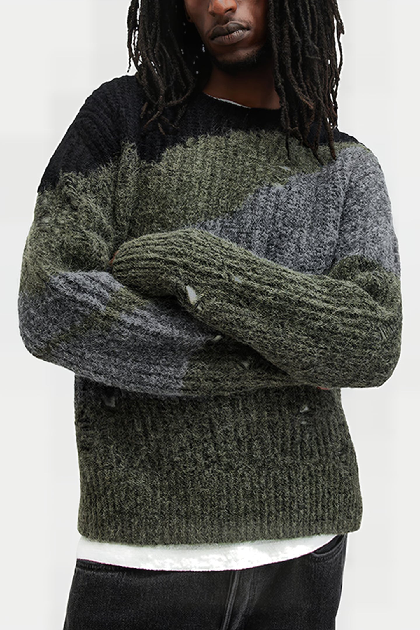 SUR CREW GREEN/BLACK 6