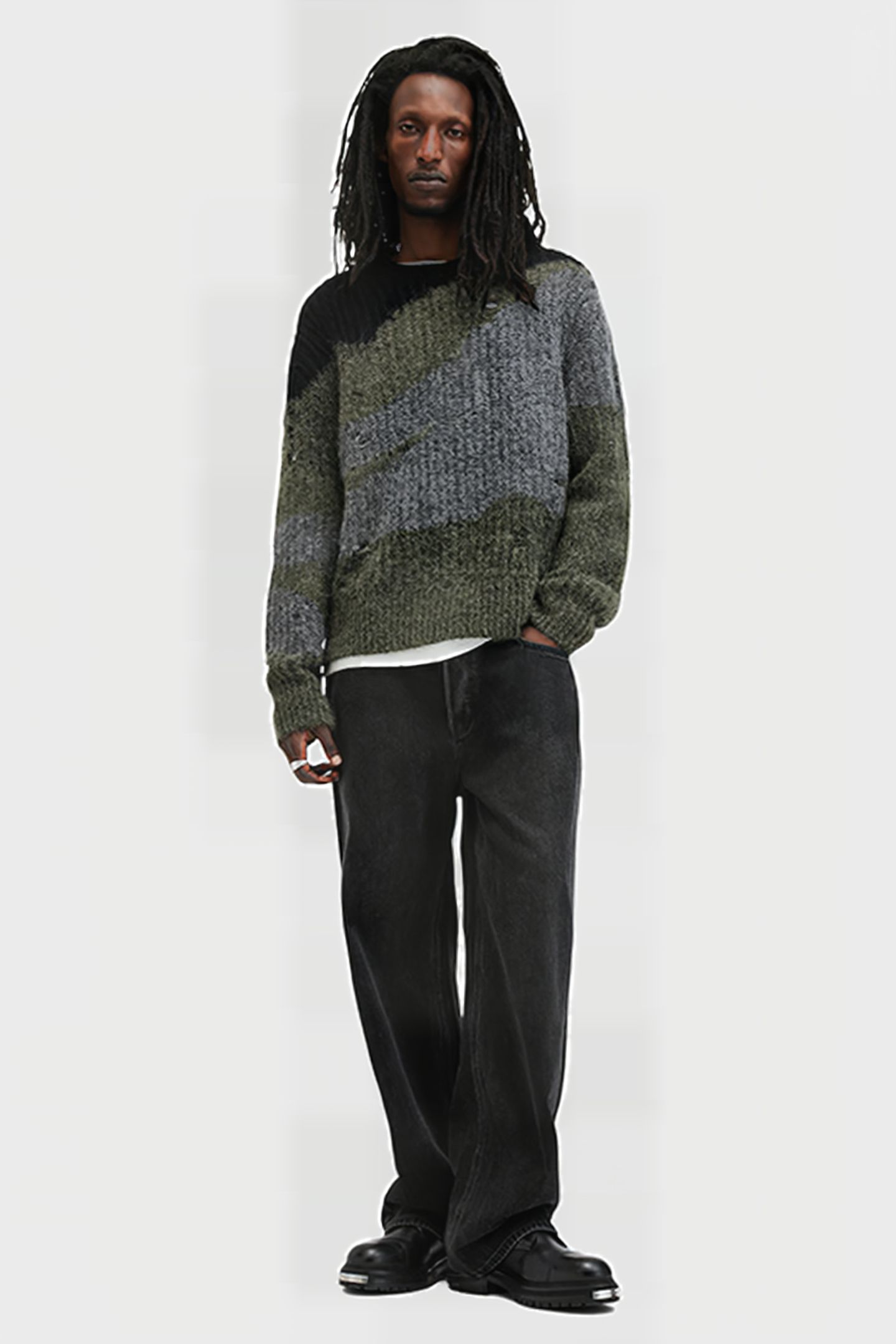 SUR CREW GREEN/BLACK 3