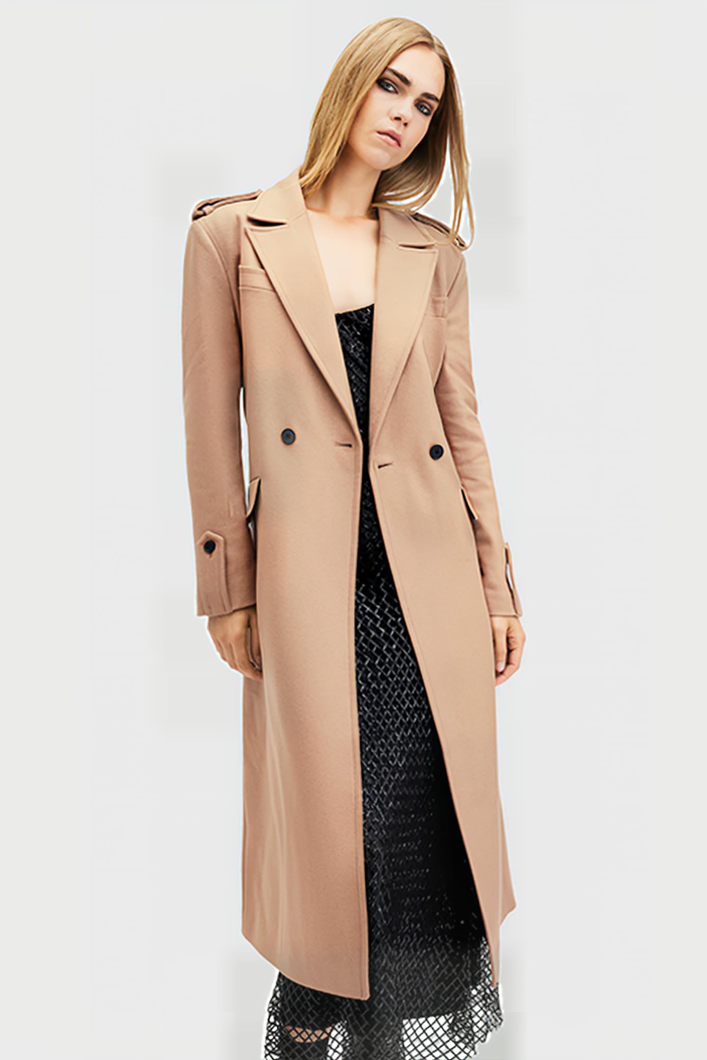 AUGUSTA COAT CAMEL BROWN 1