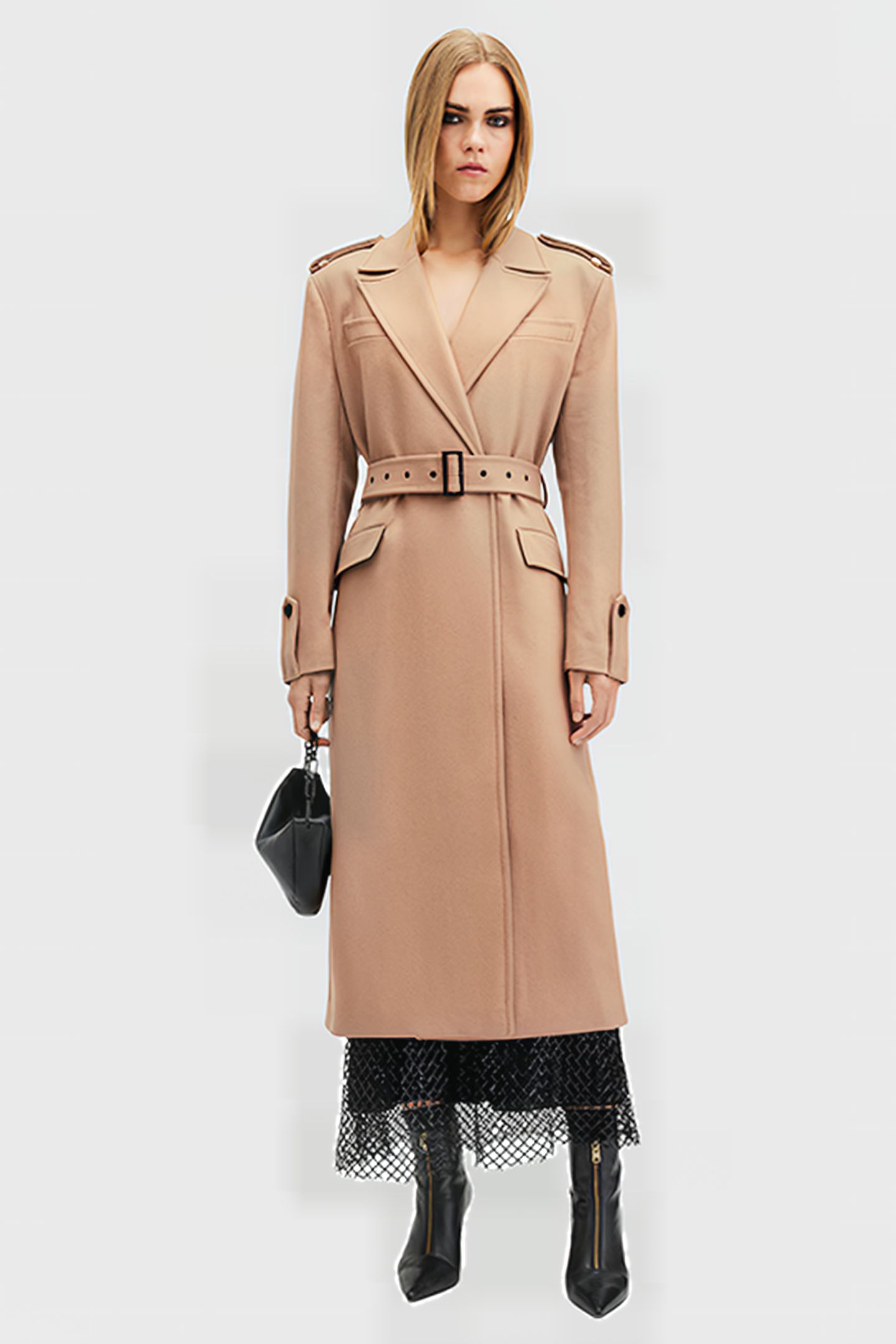 AUGUSTA COAT CAMEL BROWN 2