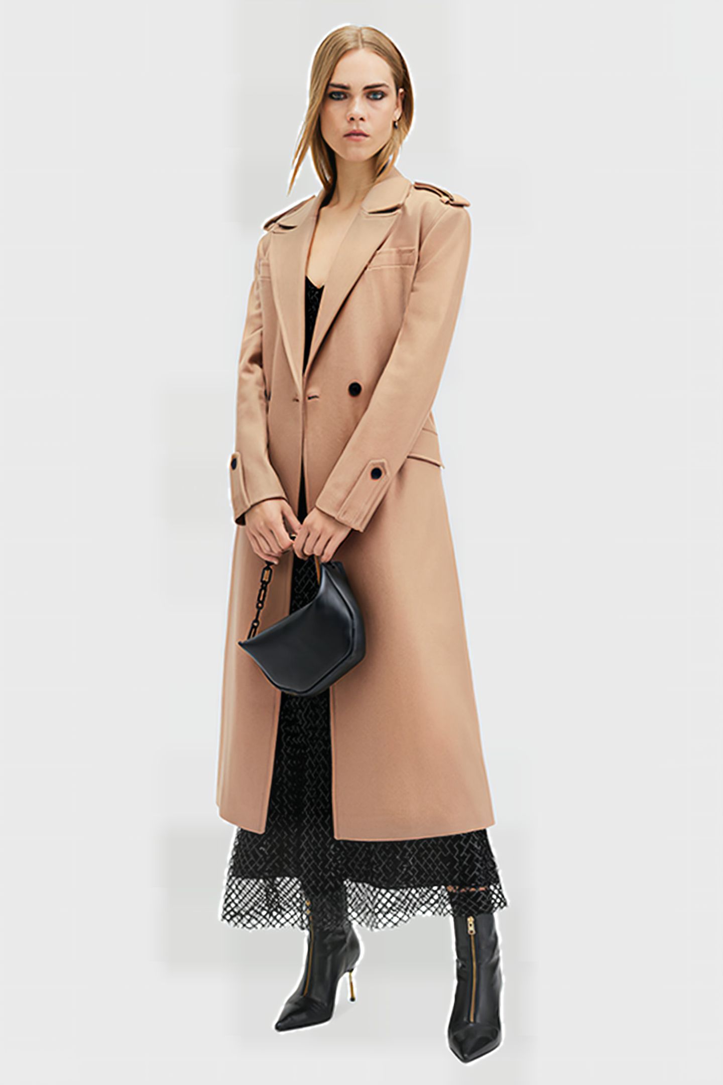 AUGUSTA COAT CAMEL BROWN 6