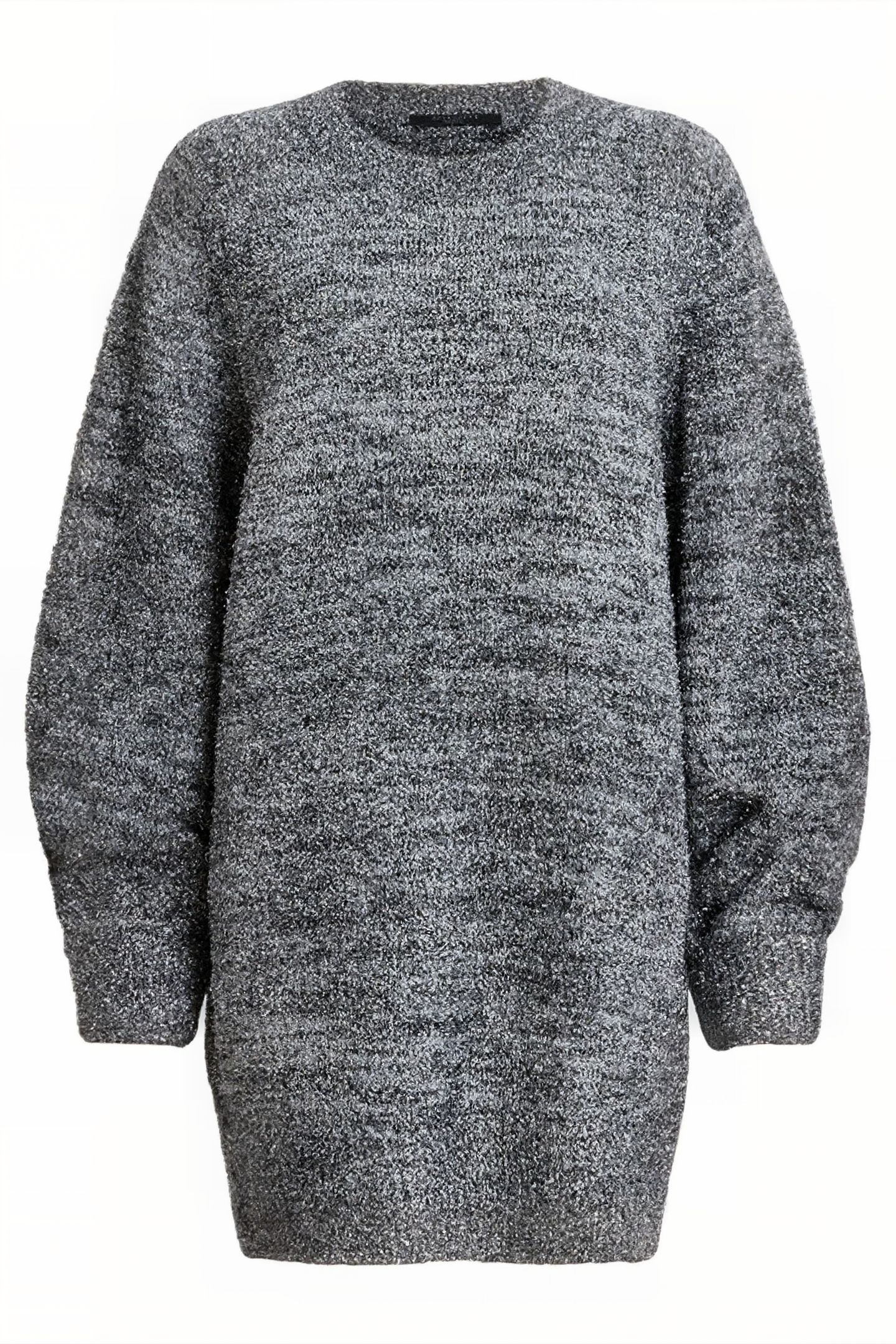 DAZZLE JUMPER DRESS GUNMETAL GREY 3