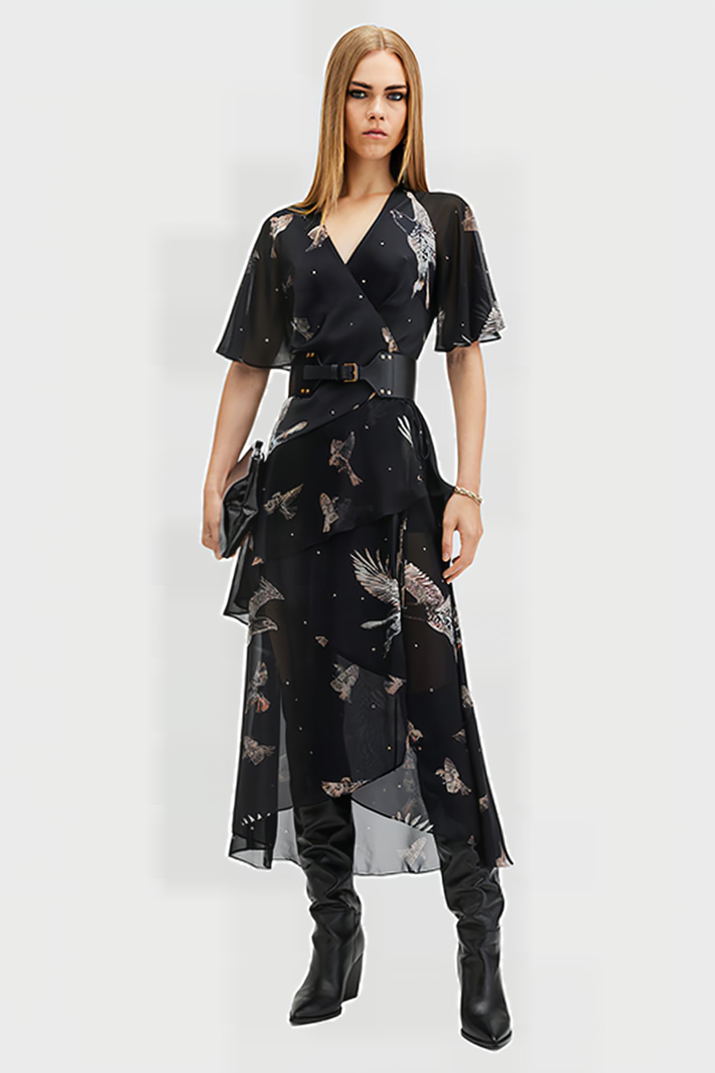 ALANA DRESS SPELL BLACK 1