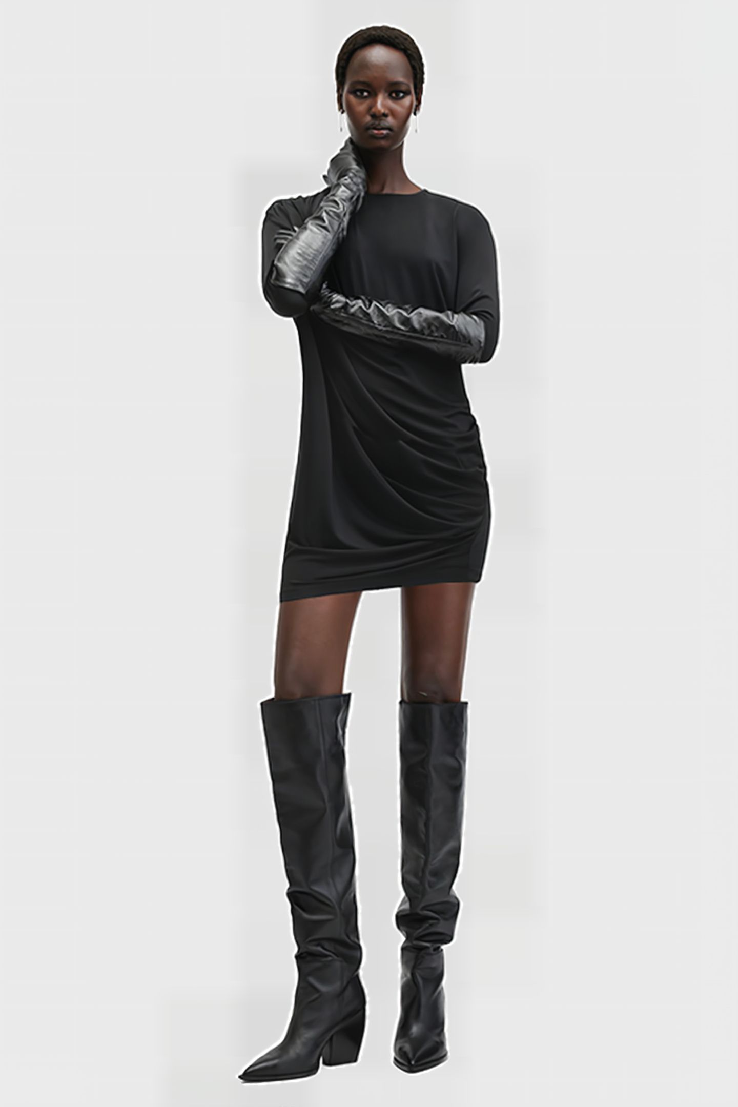 DEVIN DRESS BLACK 3