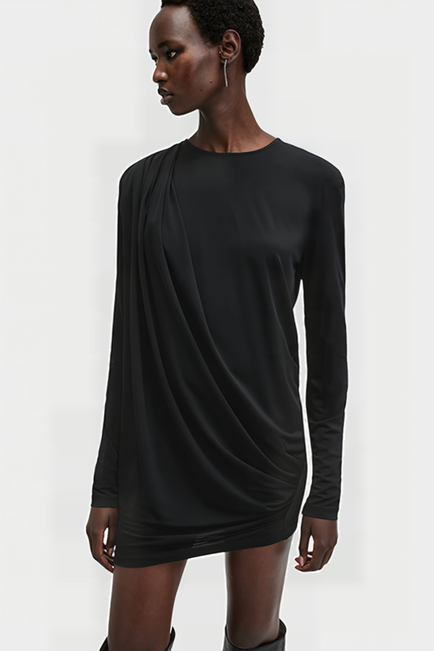 DEVIN DRESS BLACK 1