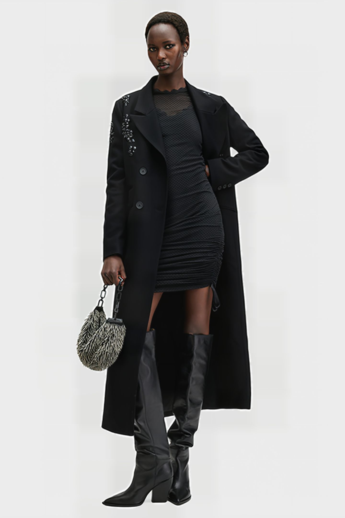 ADARA LACE DRESS BLACK 6