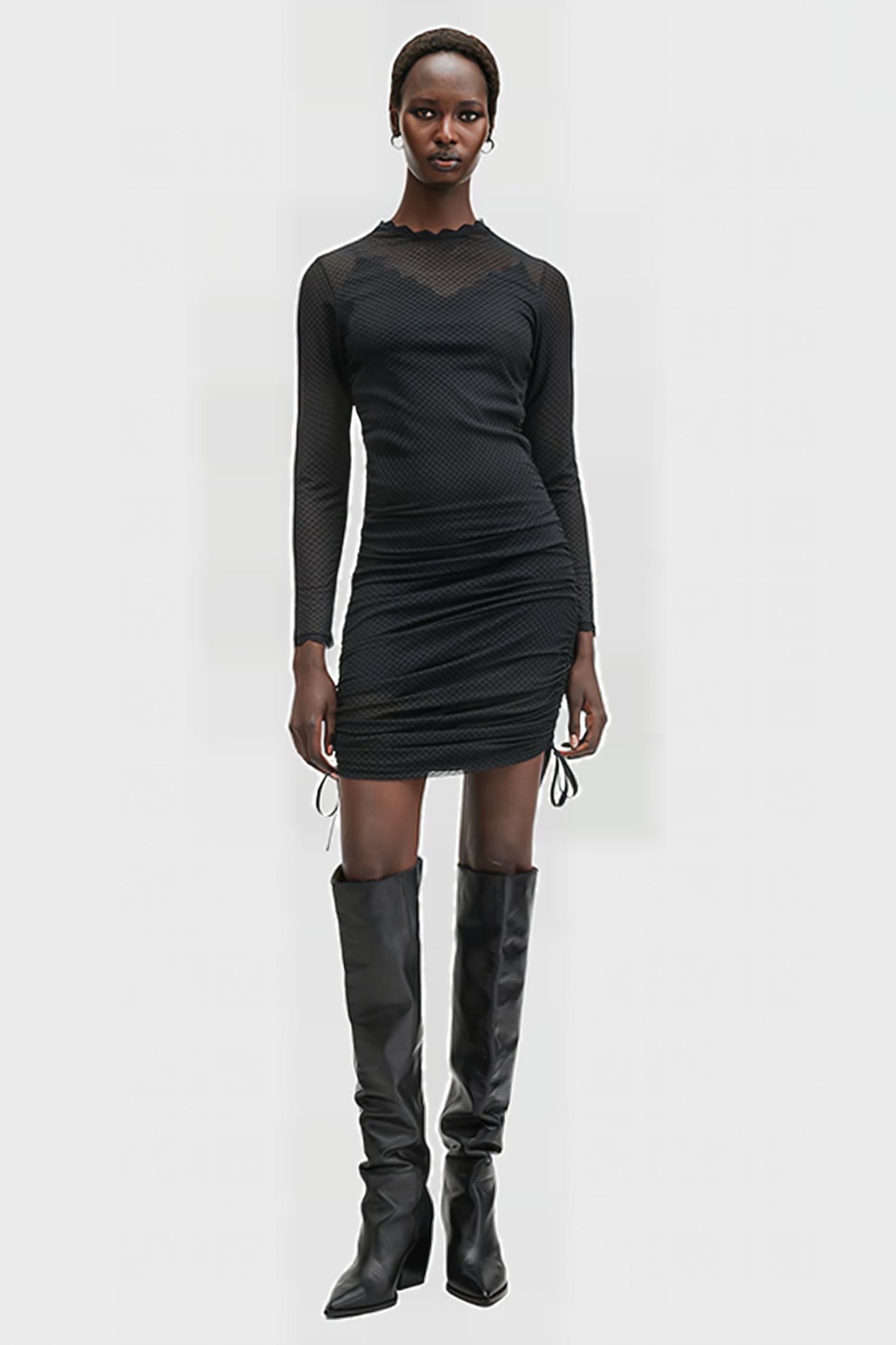 ADARA LACE DRESS BLACK 3