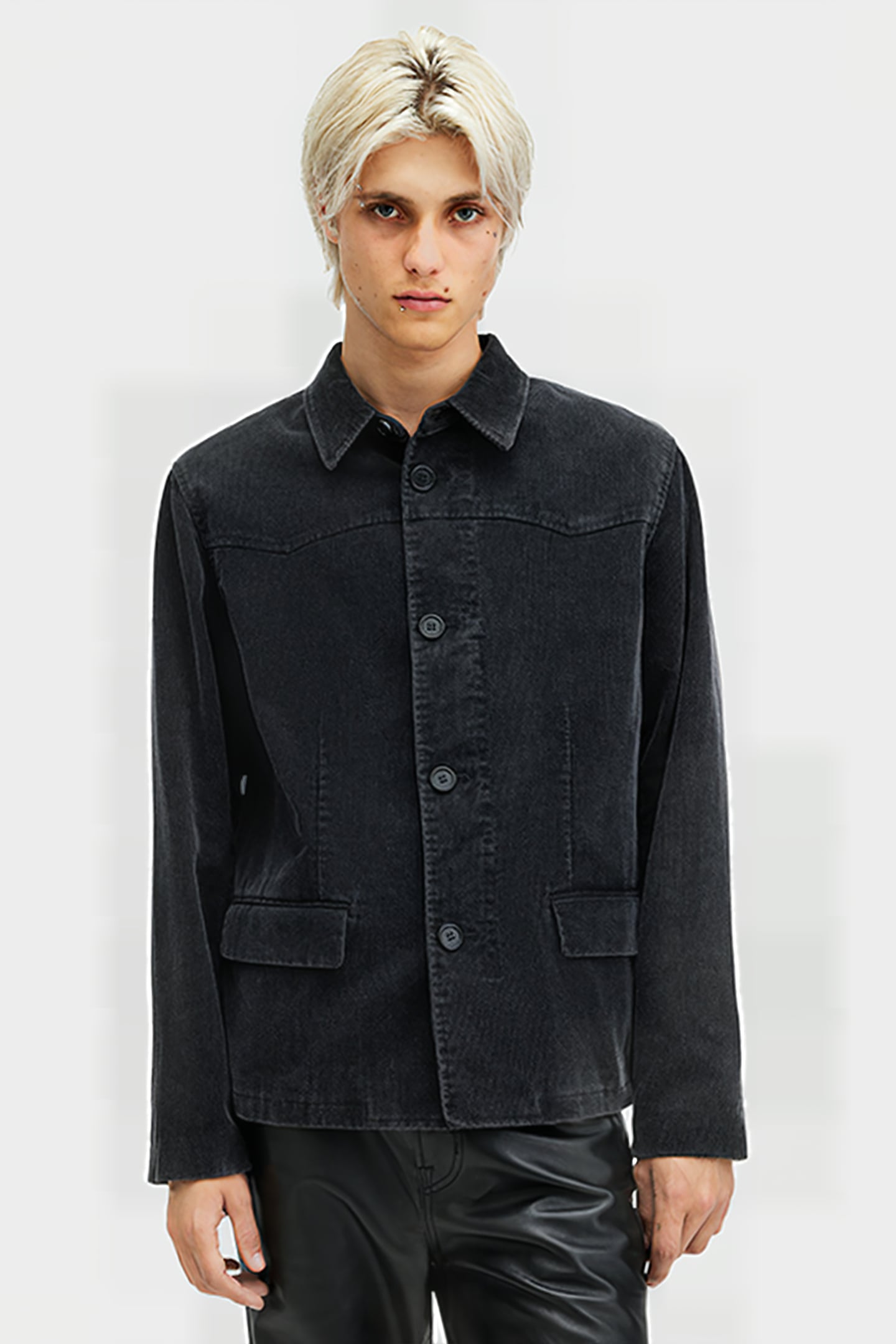 MISSION JACKET FADED BLACK 1