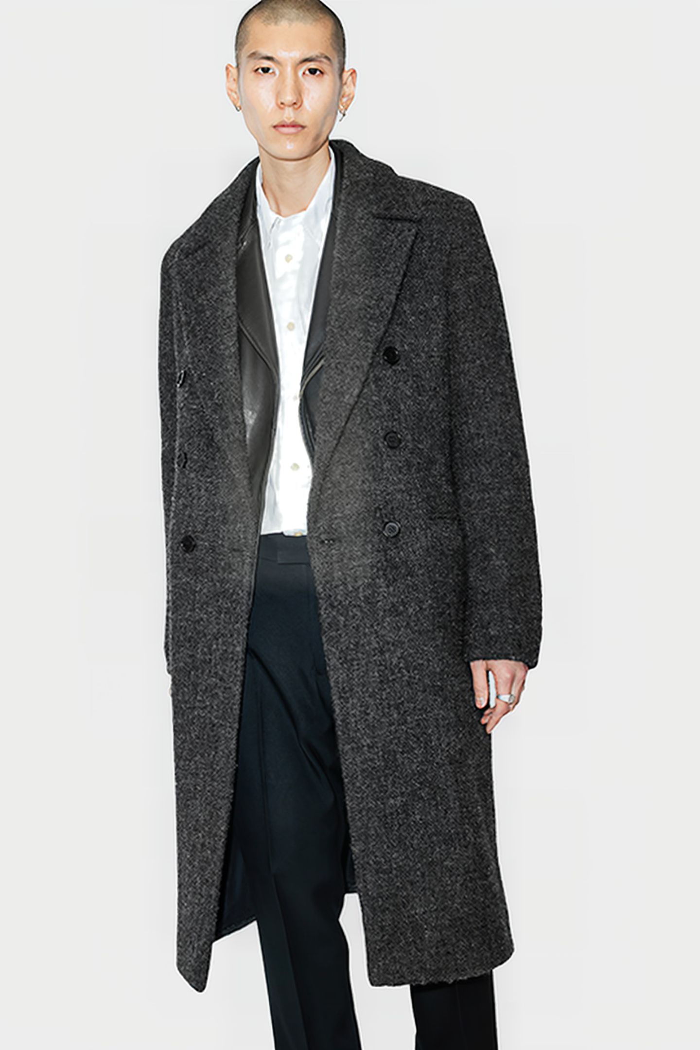 ADLER COAT CHARCOAL GREY 7