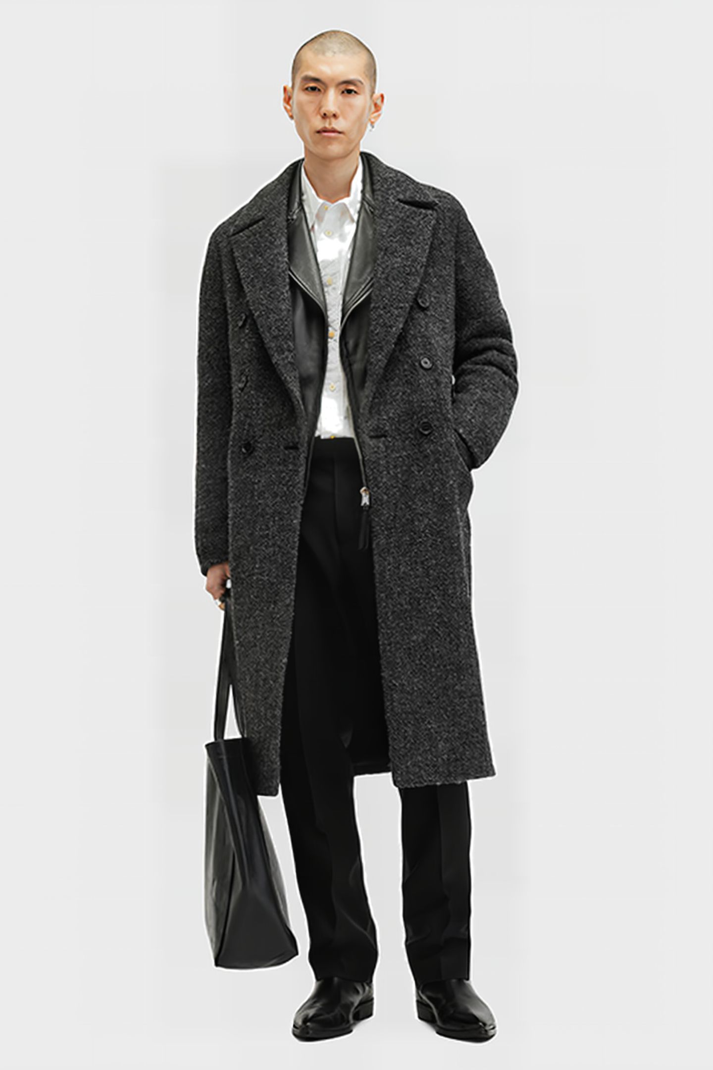 ADLER COAT CHARCOAL GREY 5