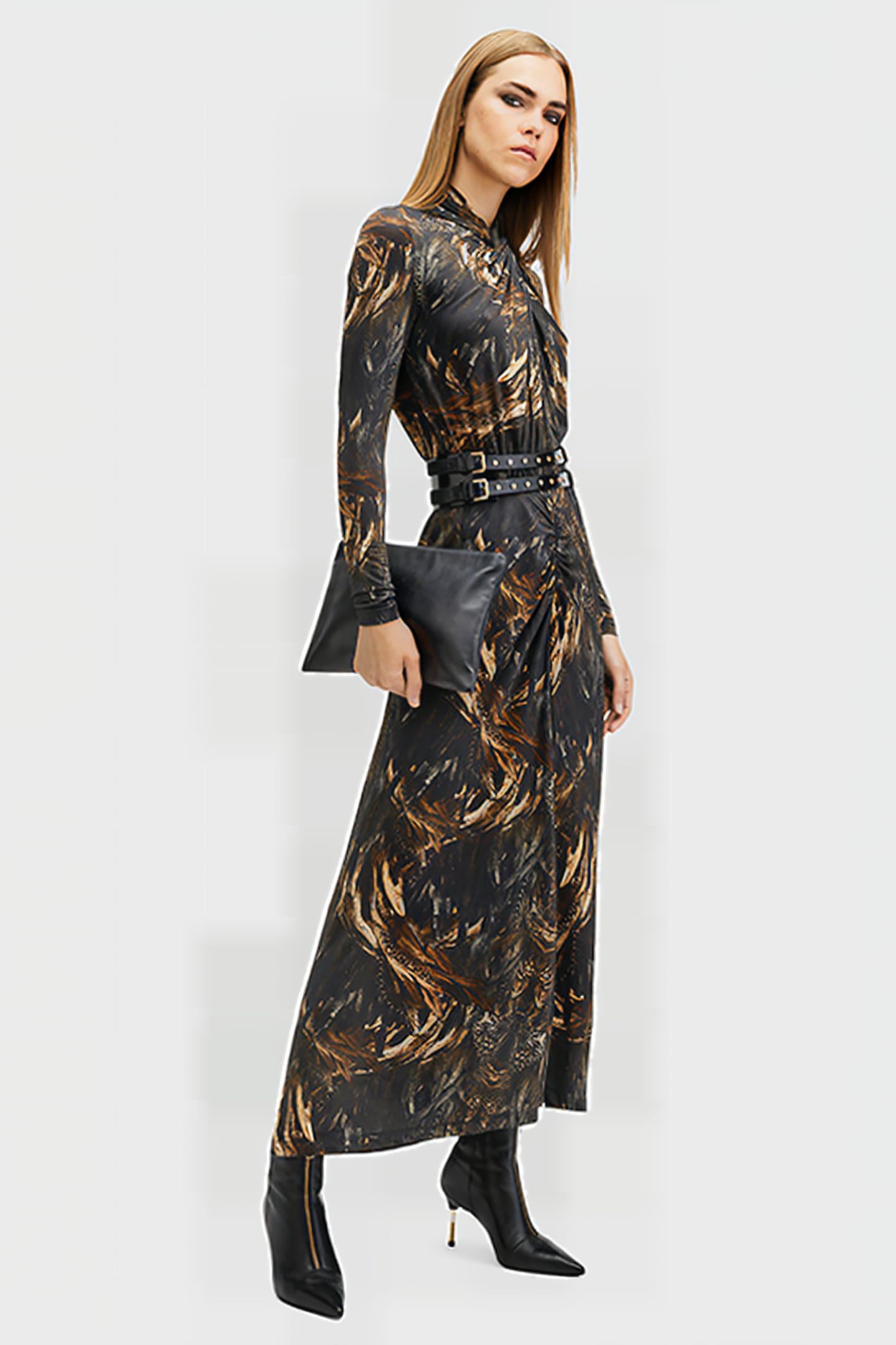MINA DRESS CHARM BLACK 4