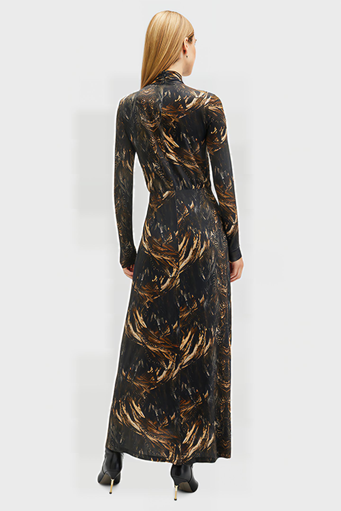 MINA DRESS CHARM BLACK 2