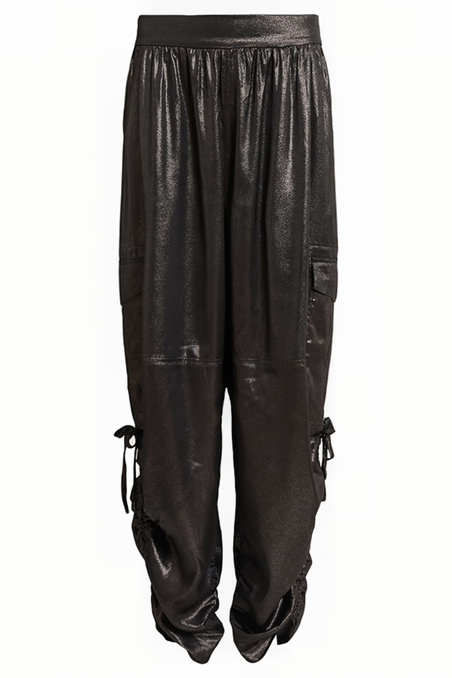 KAYE TROUSER METALLIC BLACK 4