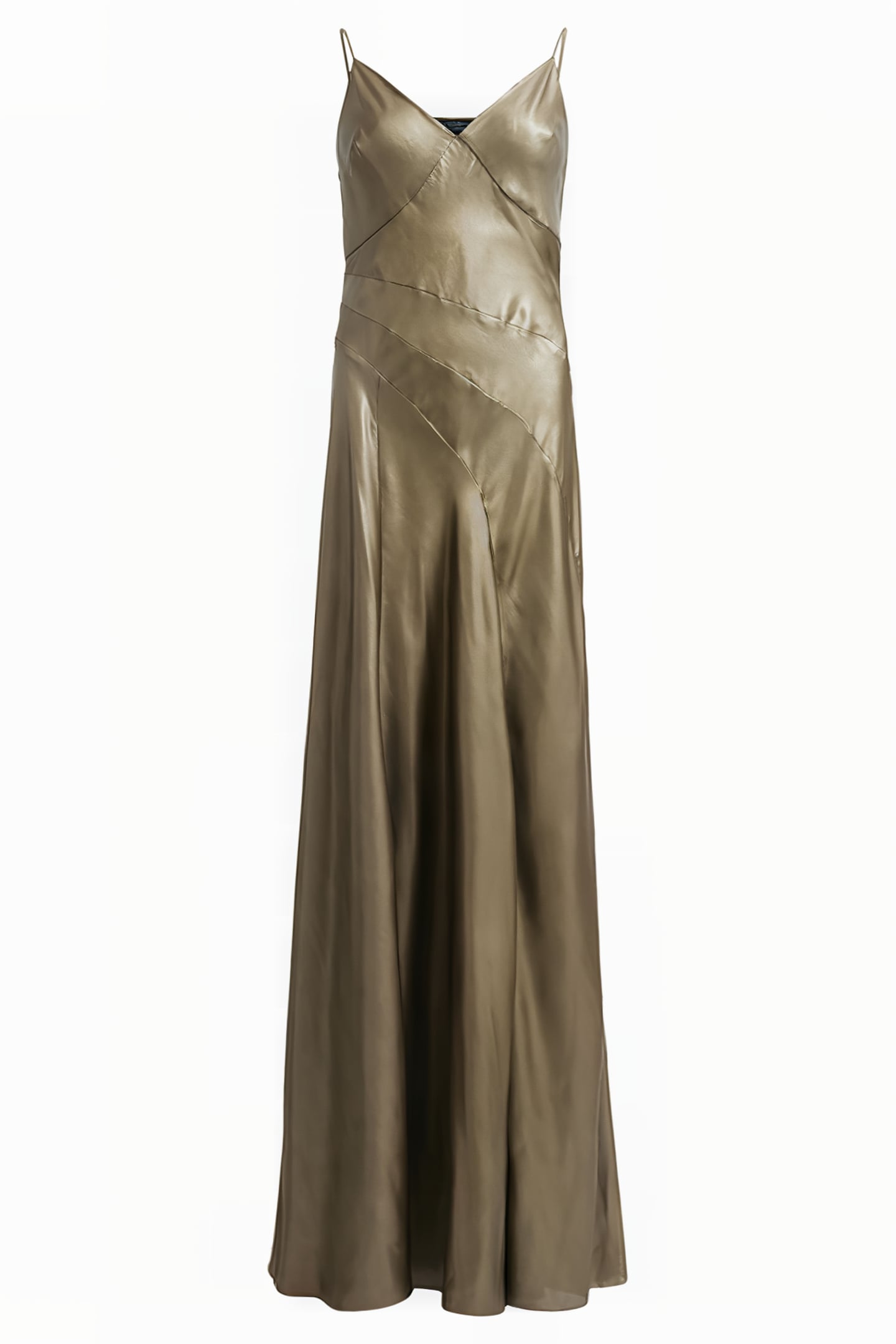 LILI MAXI DRESS METALLIC GOLD 3