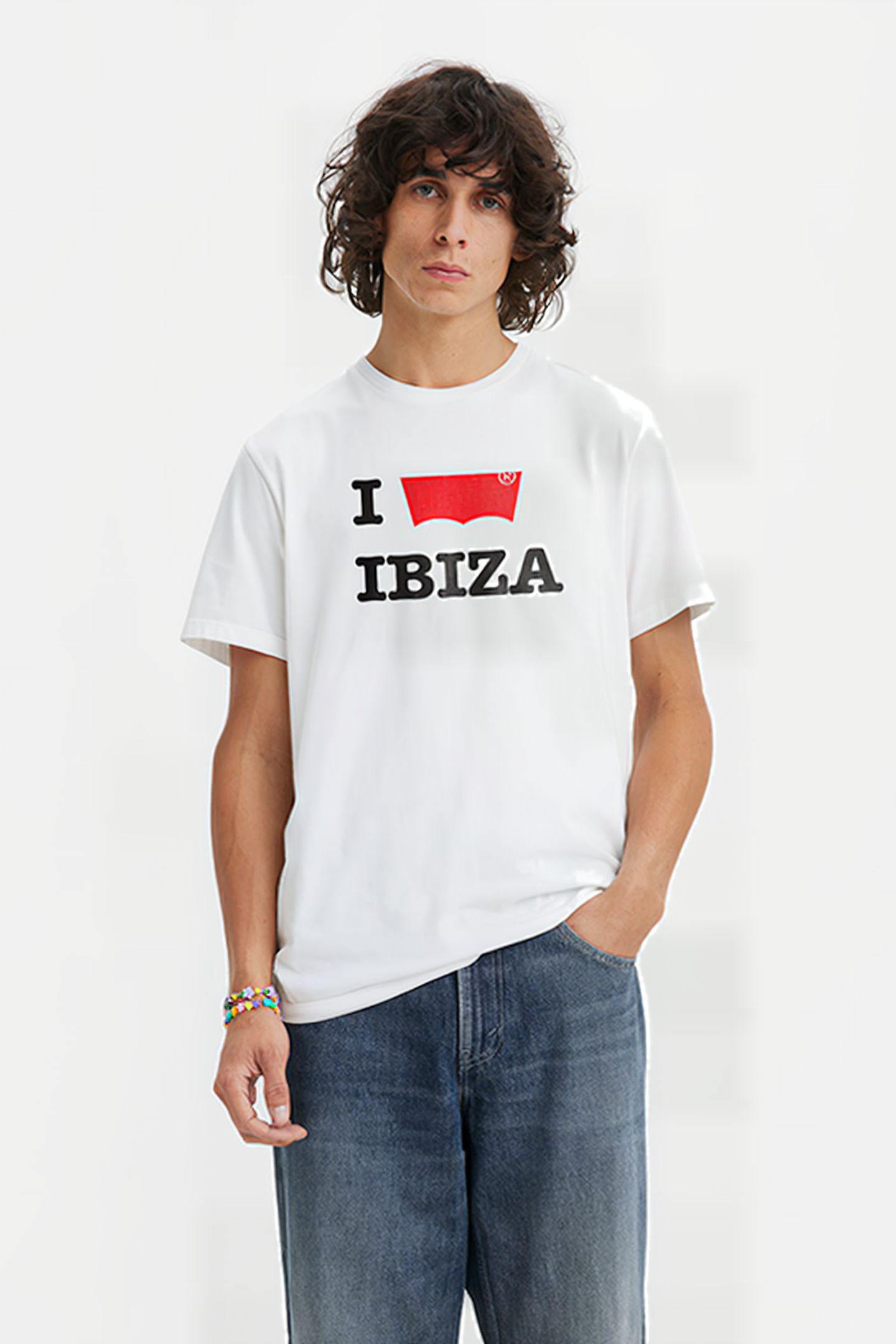 DESTINATION TEE LEVI IBIZA WHITE GRAPHI 1