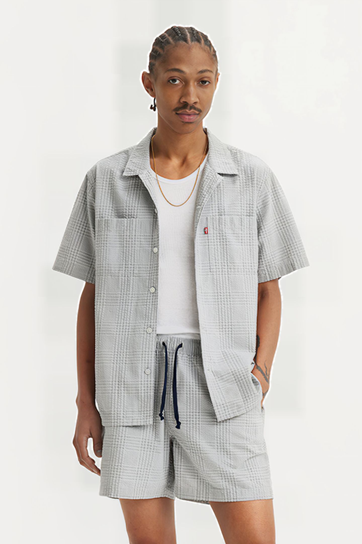 THE STANDARD CAMP SHIRT FARRAH DAY SHORT 1