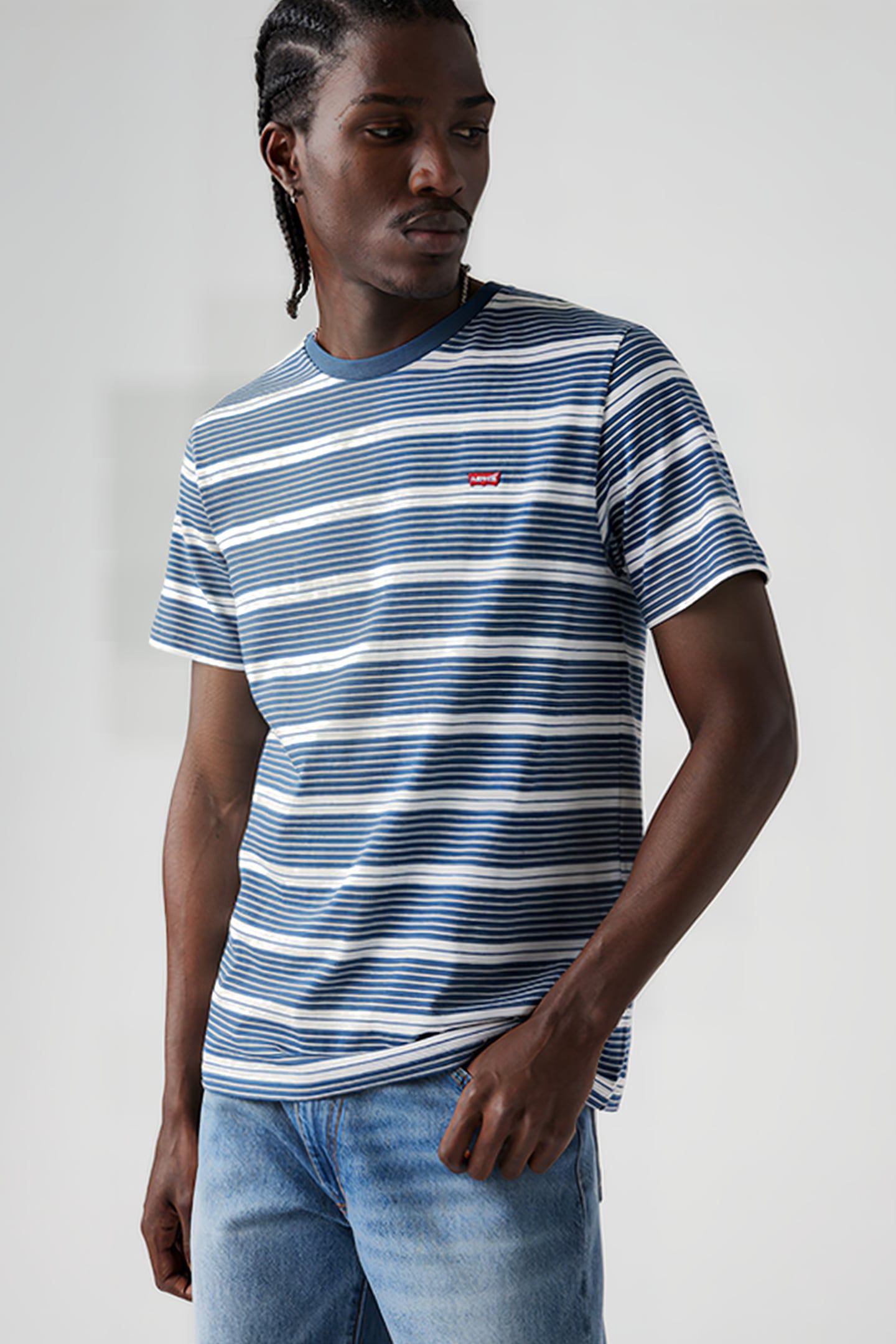 SS ORIGINAL HM TEE COOPER STRIPE SARGASS 4