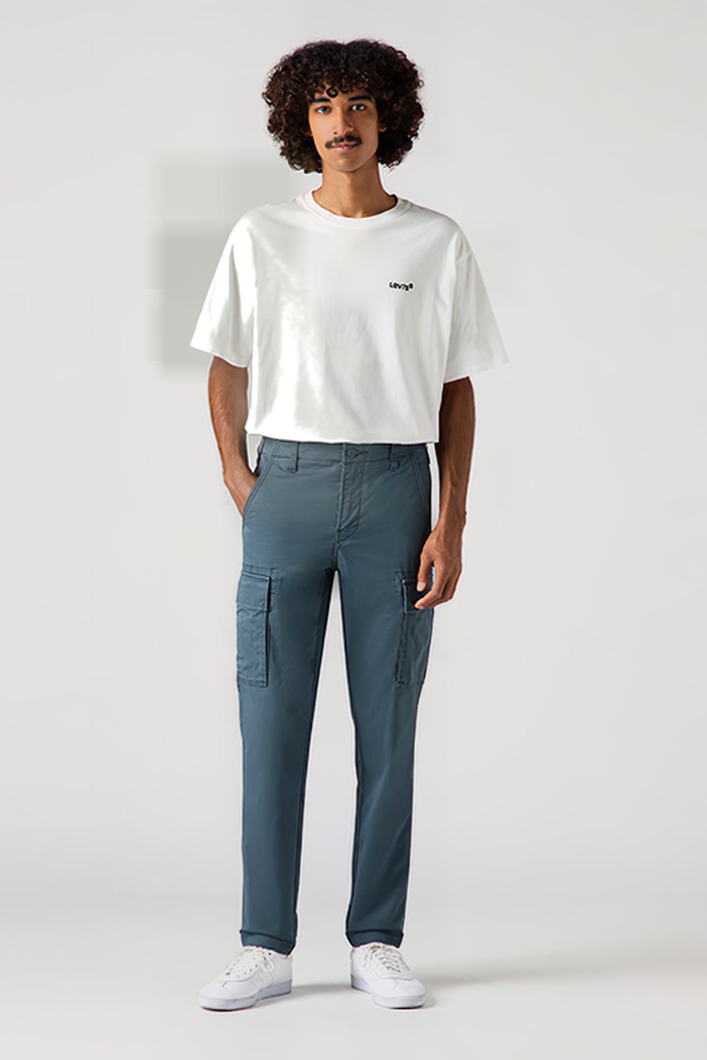 XX CARGO PANTS SLIM DARK SLATE S TWLL 1