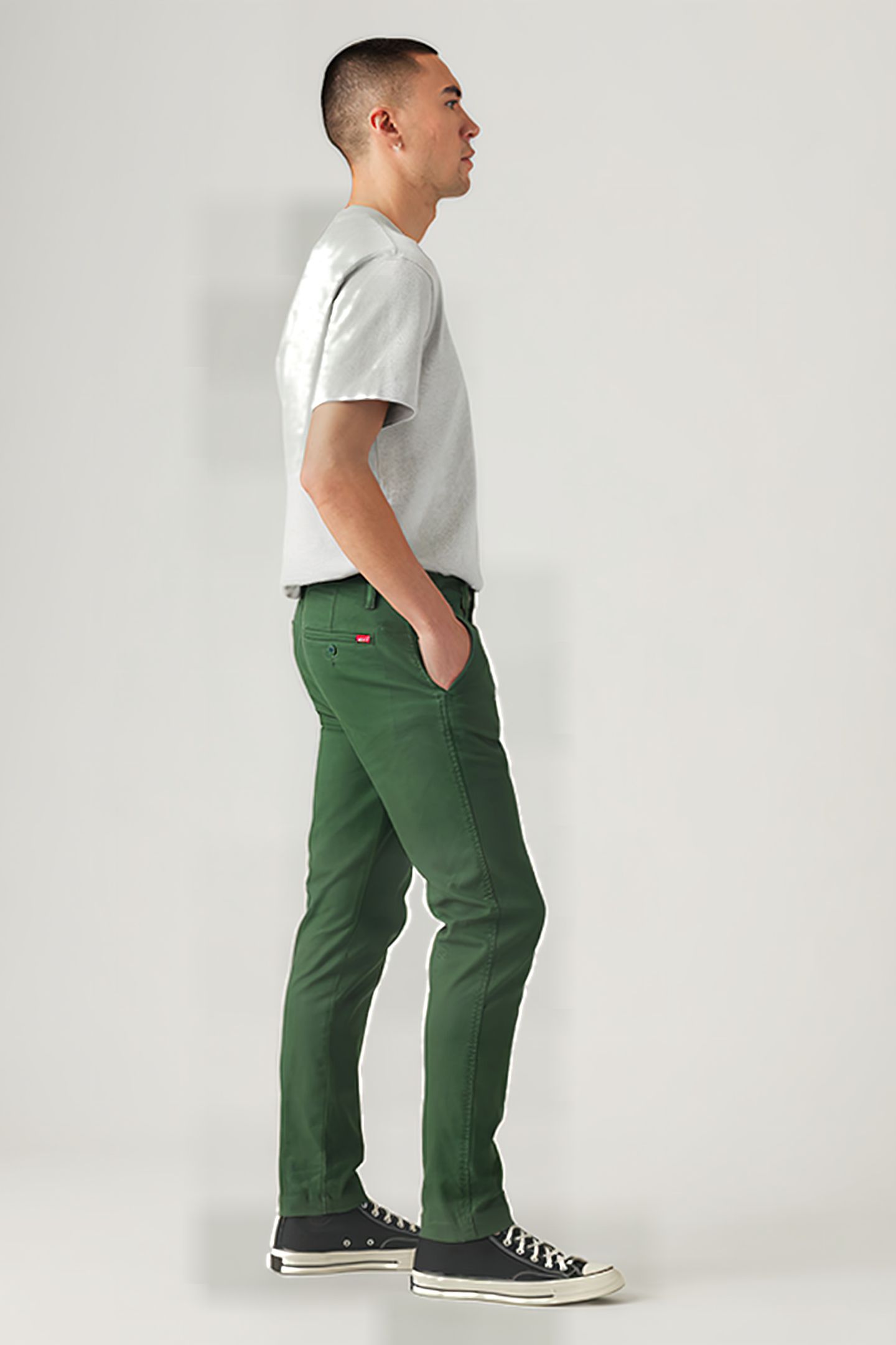 XX CHINO SLIM III PYTHON GREEN 4