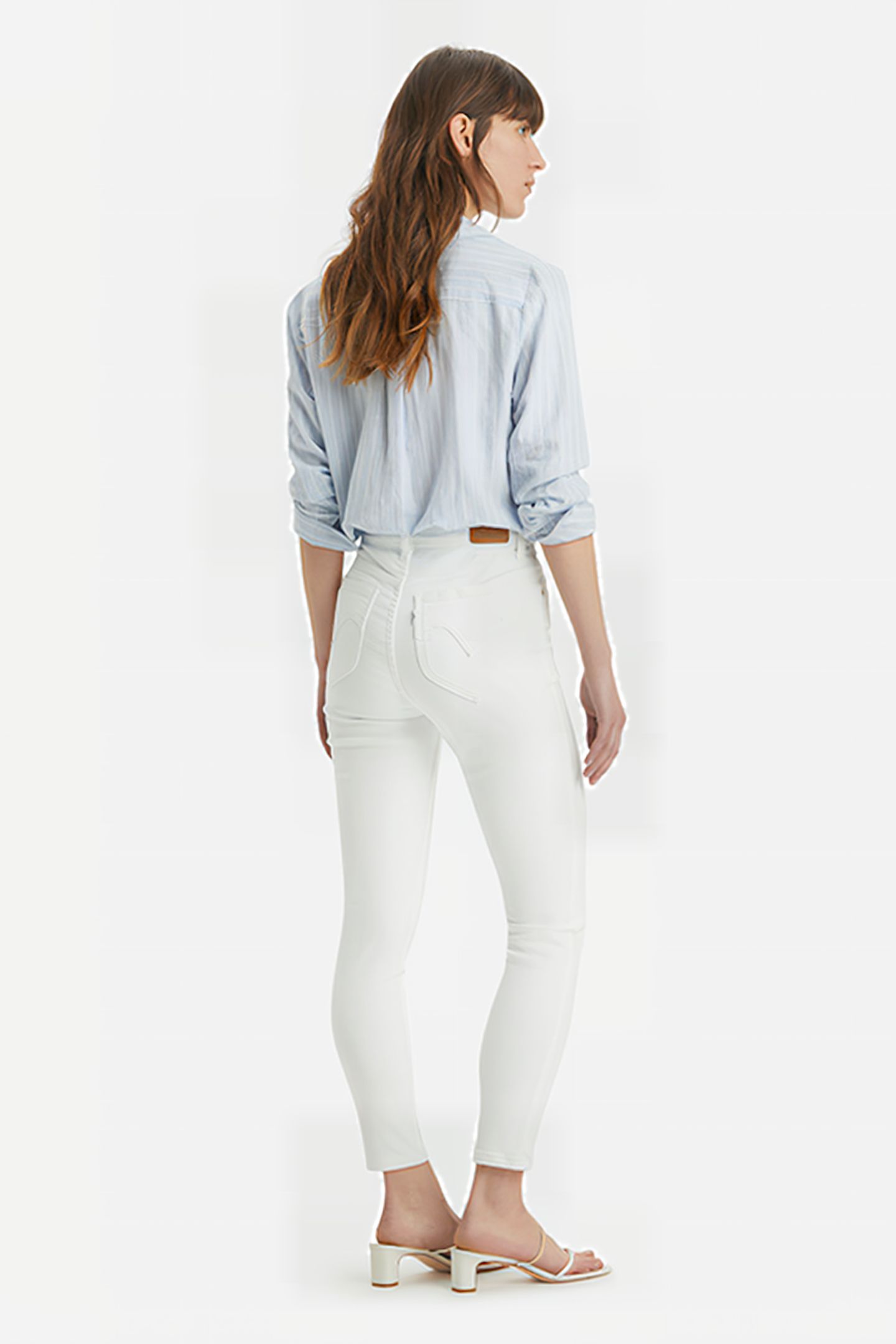 RETRO HIGH SKINNY WESTERN WHITE 3
