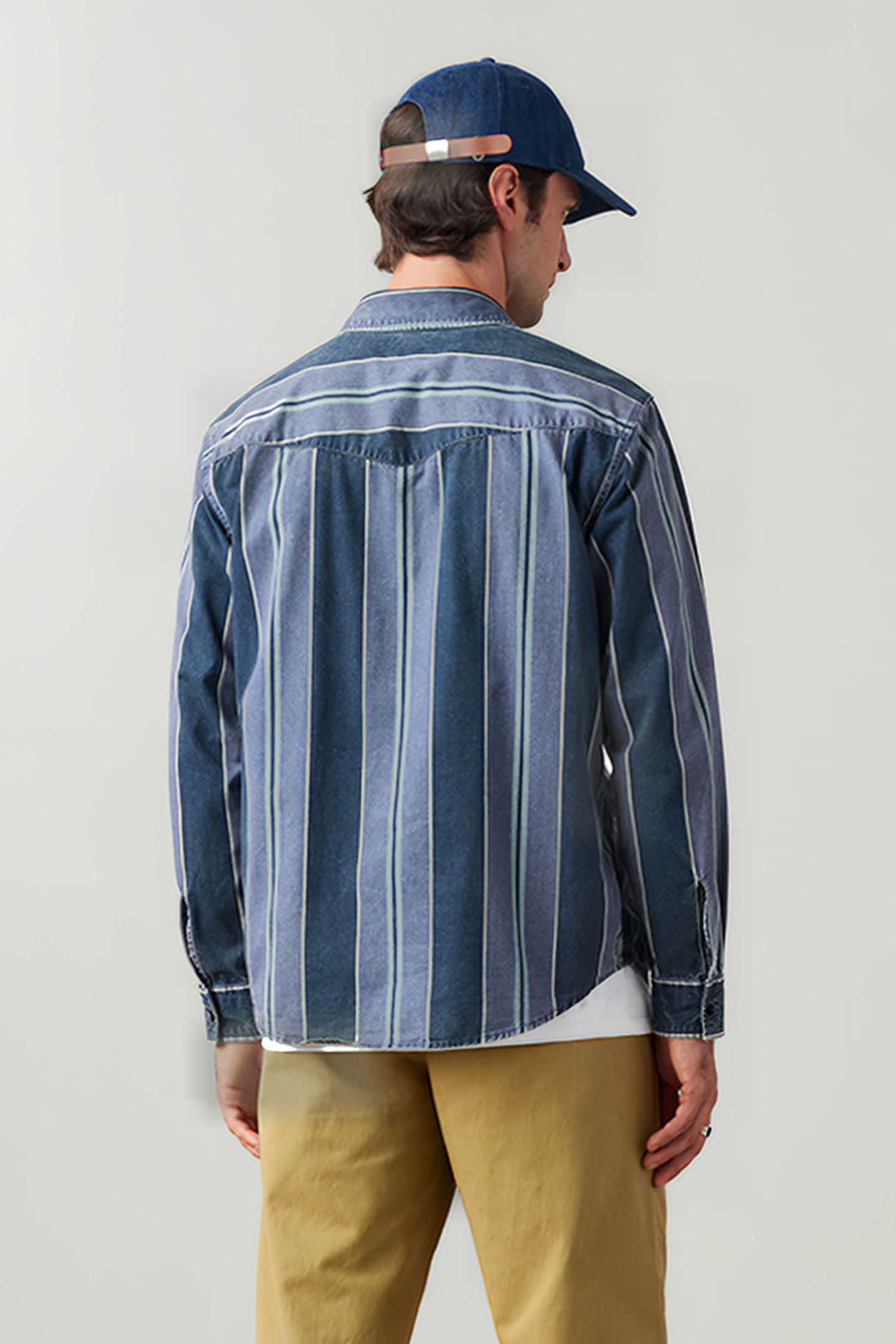 RELAXED FIT WESTERN CARSON STRIPE 2