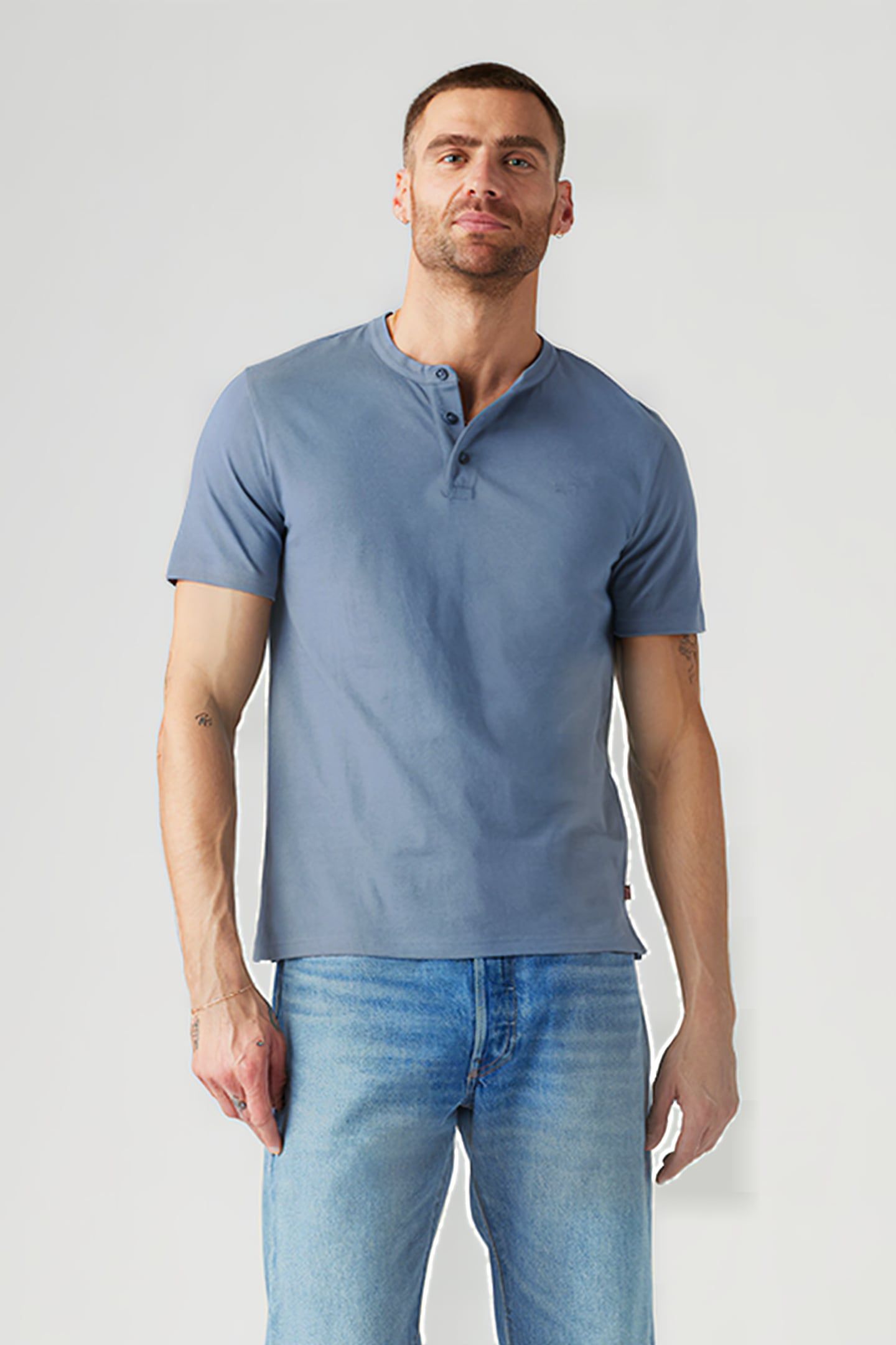 SS HM HENLEY VINTAGE INDIGO X 1