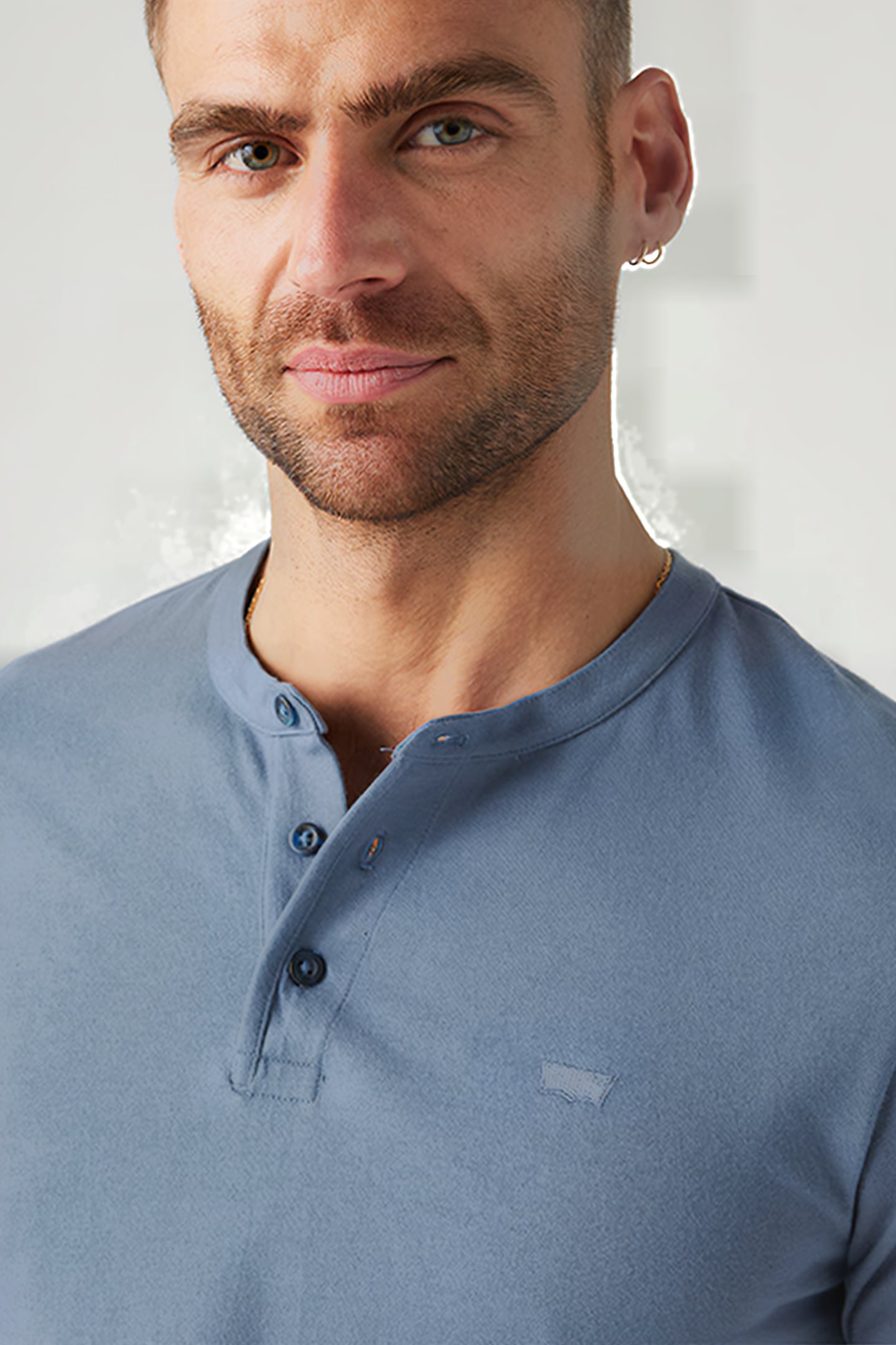 SS HM HENLEY VINTAGE INDIGO X 5