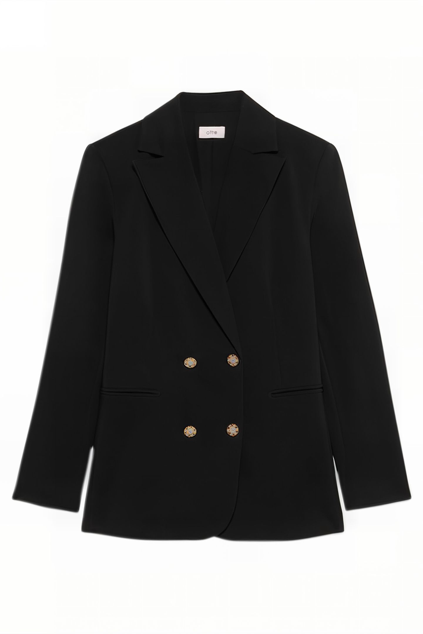 BLAZER WITH JEWEL BUTTONS BLACK 3