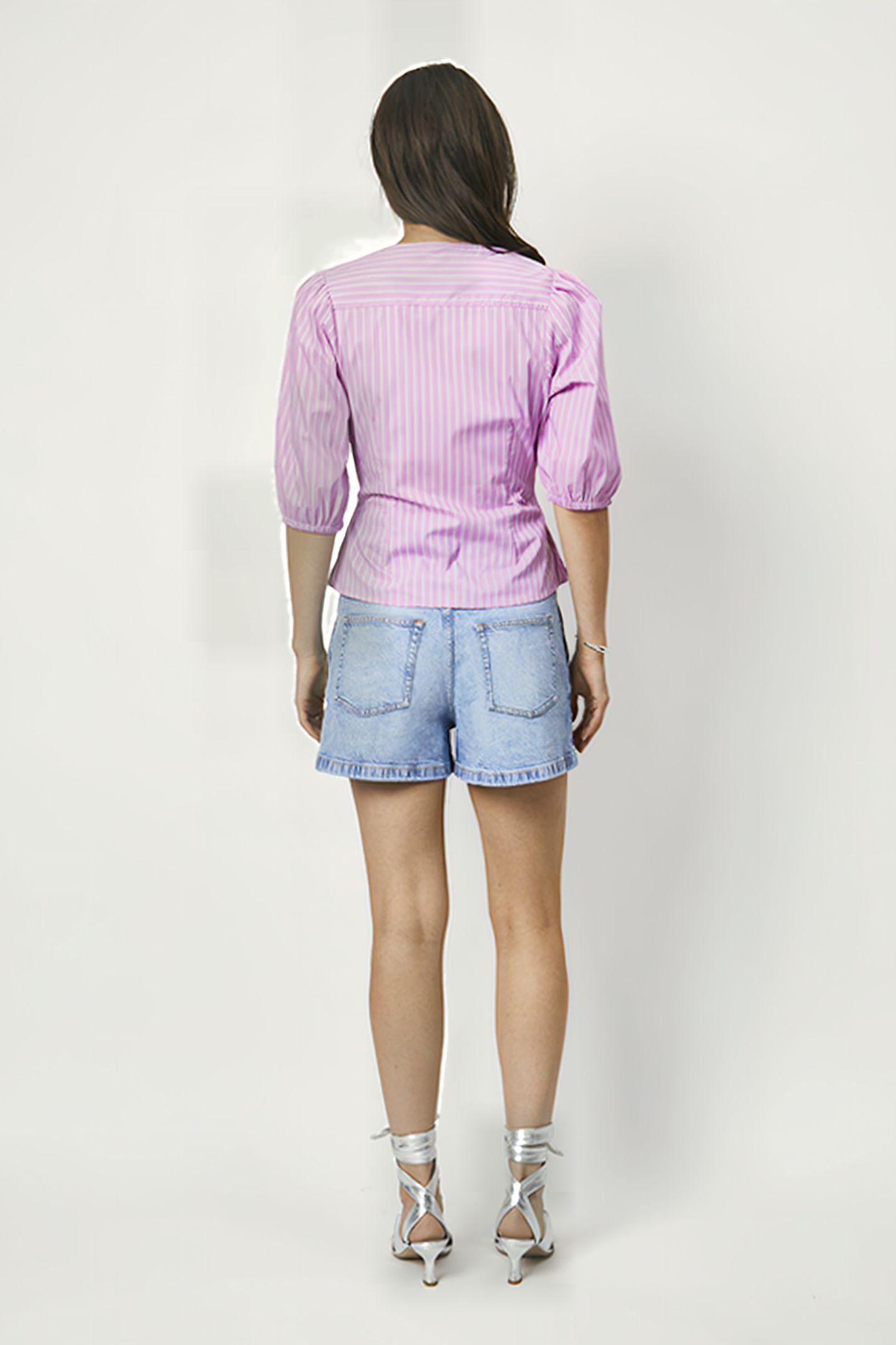 SADAKO STRIPE TOP BUBBLEGUM 5