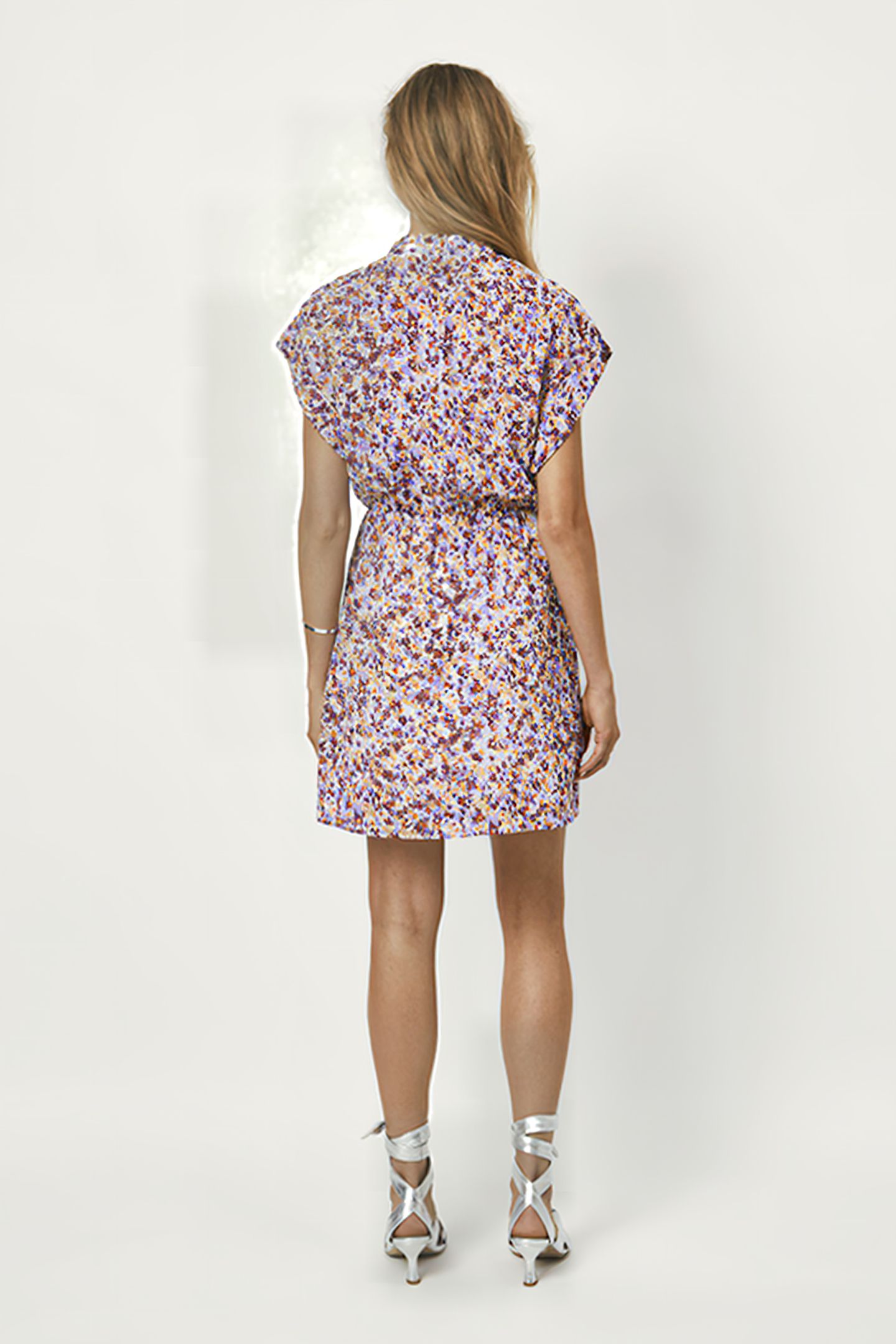 HANNA PRINTED MINI DRESS MULTICOLOUR 6