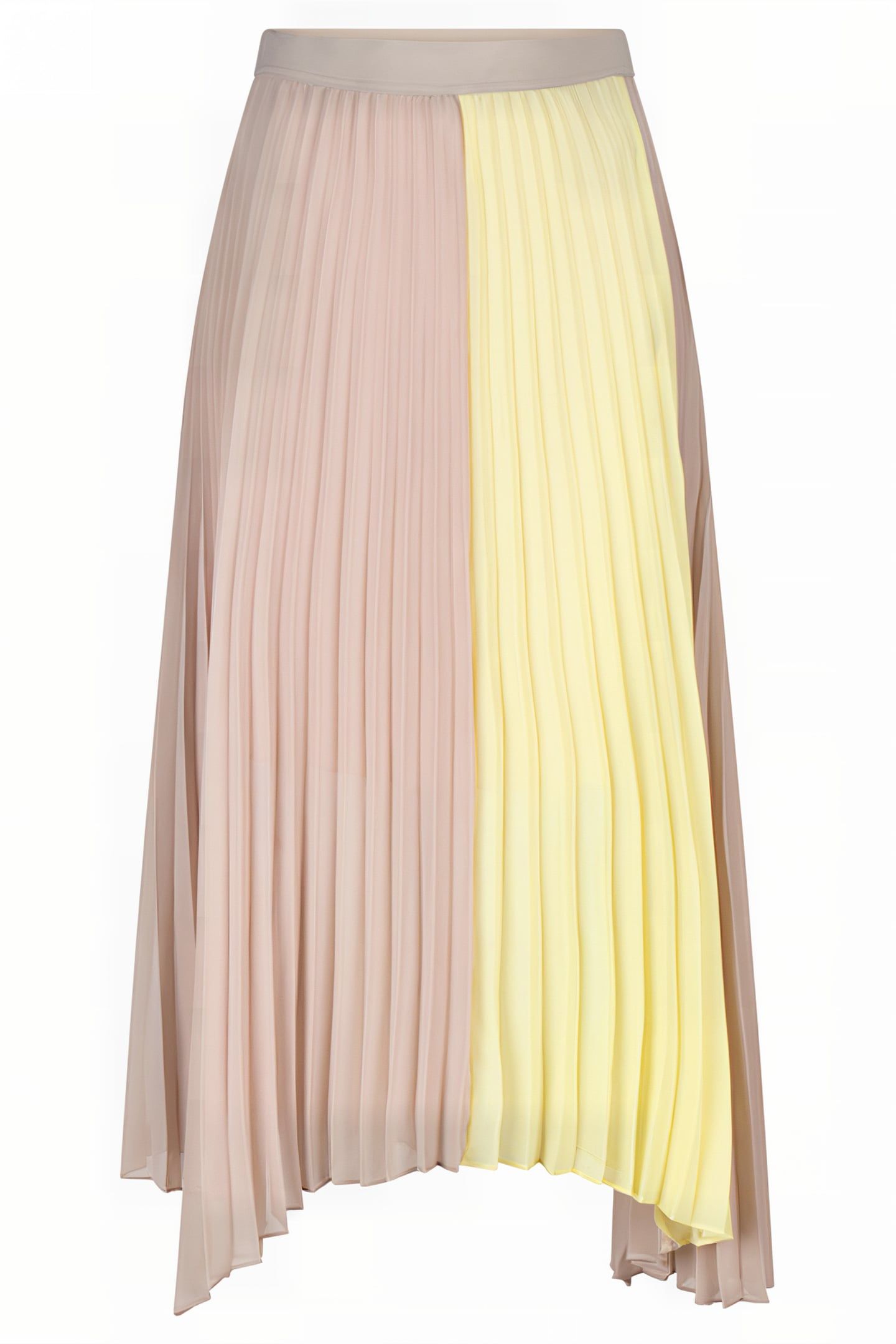 FARAWAY COLOURBLOCK SKIRT DRY SAND 7