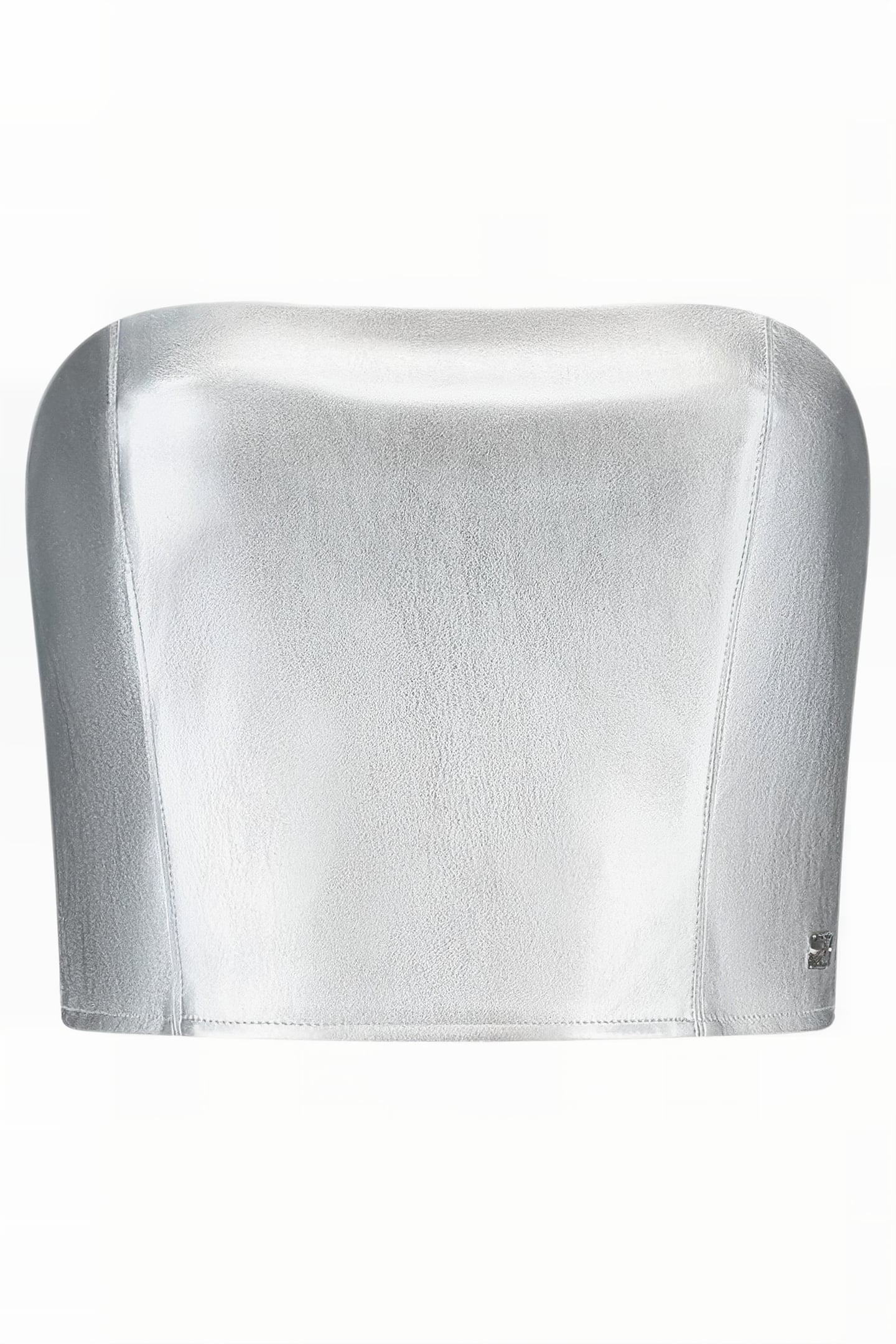 SILVER BANDEAU TOP SILVER 1
