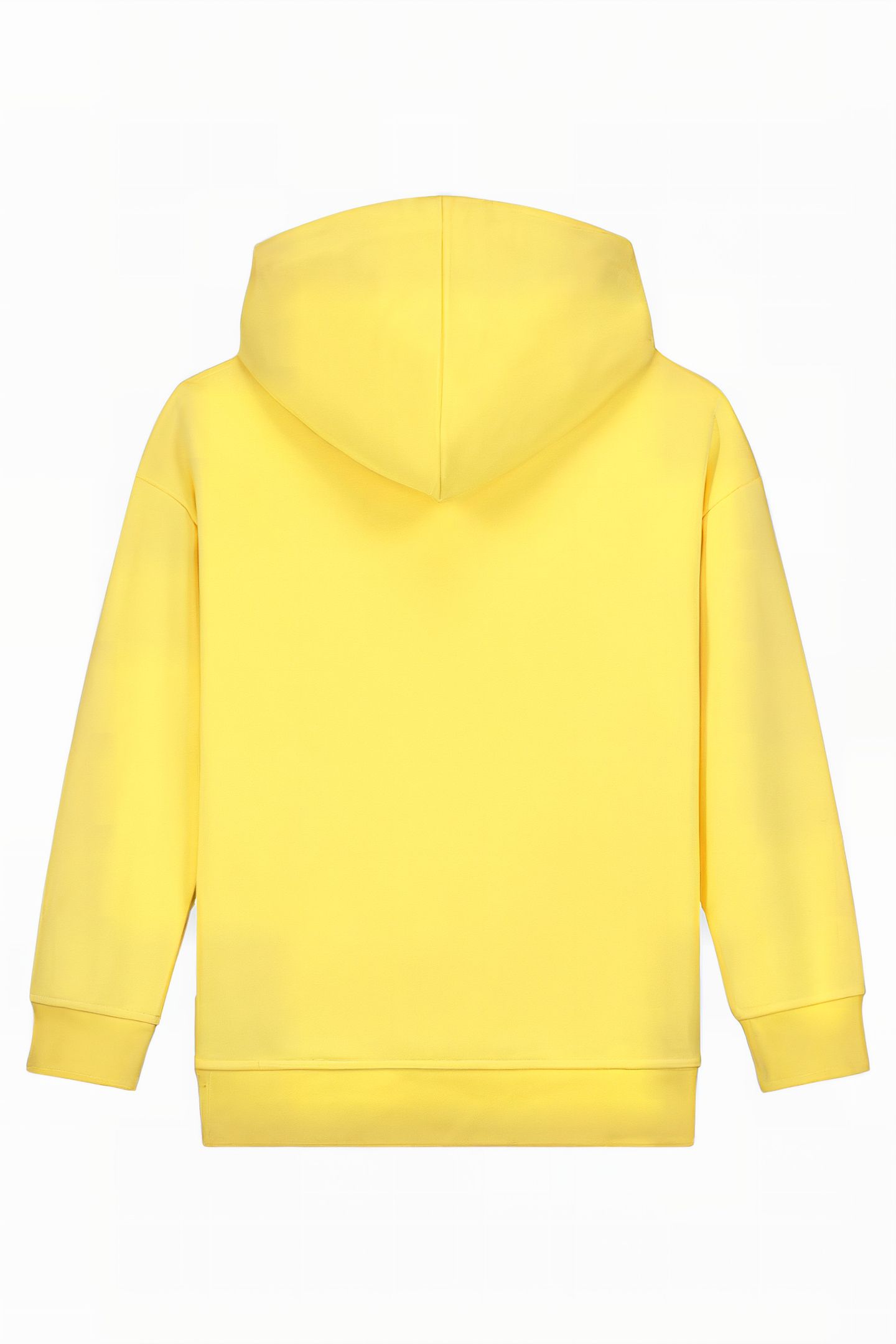 TRIANGLE HOODIE SOFT YELLOW 2