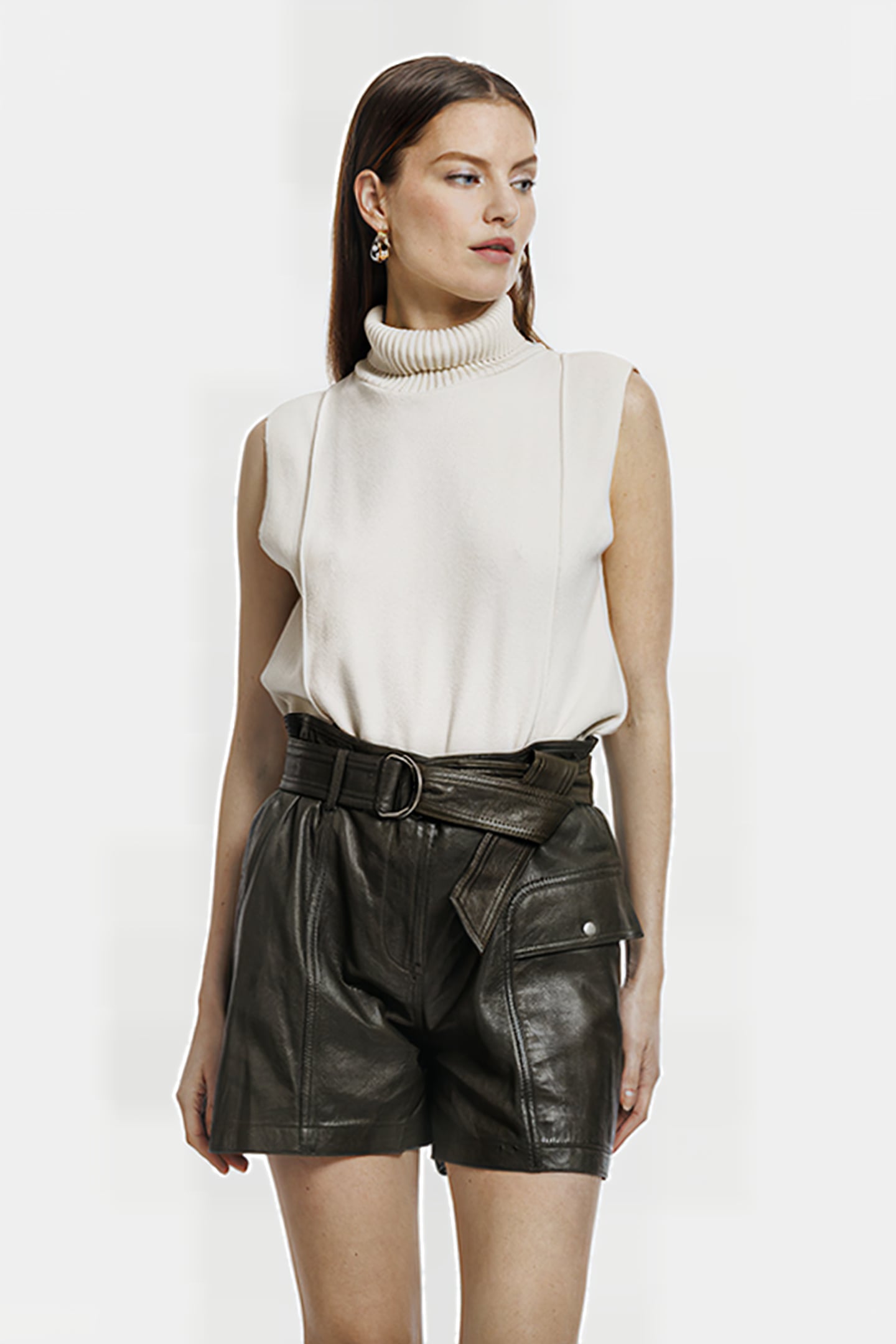 LIVA TROUSERS MOSS GREEN 1