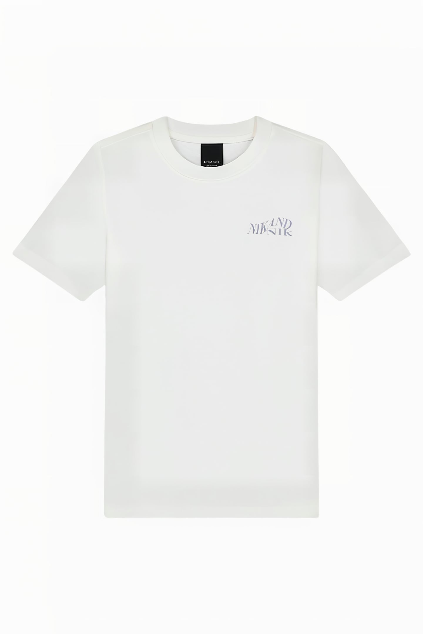 NO DRAMA T-SHIRT LAVENDER GREY 1