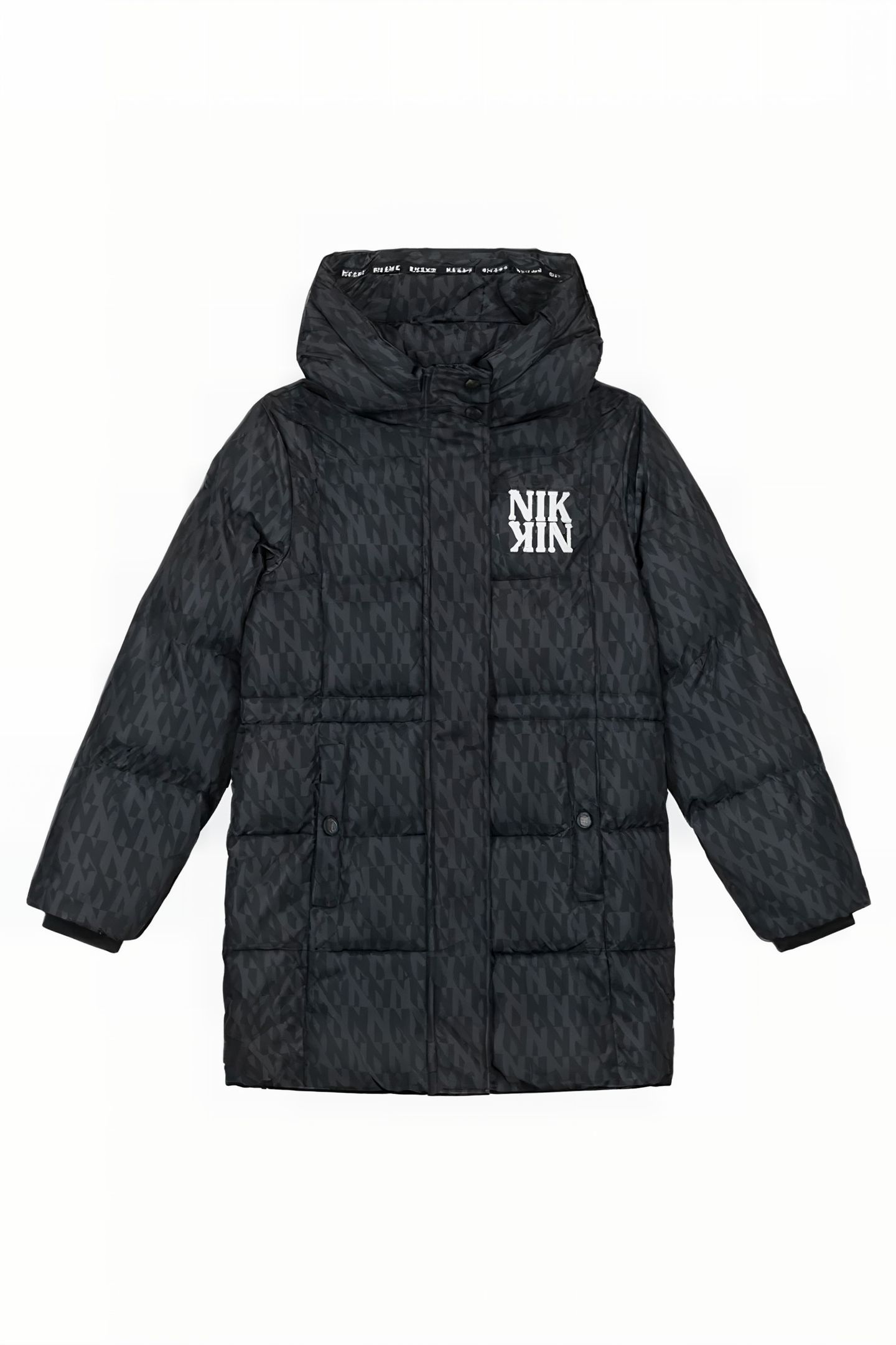 ALISA PUFFER DARK GREY 1