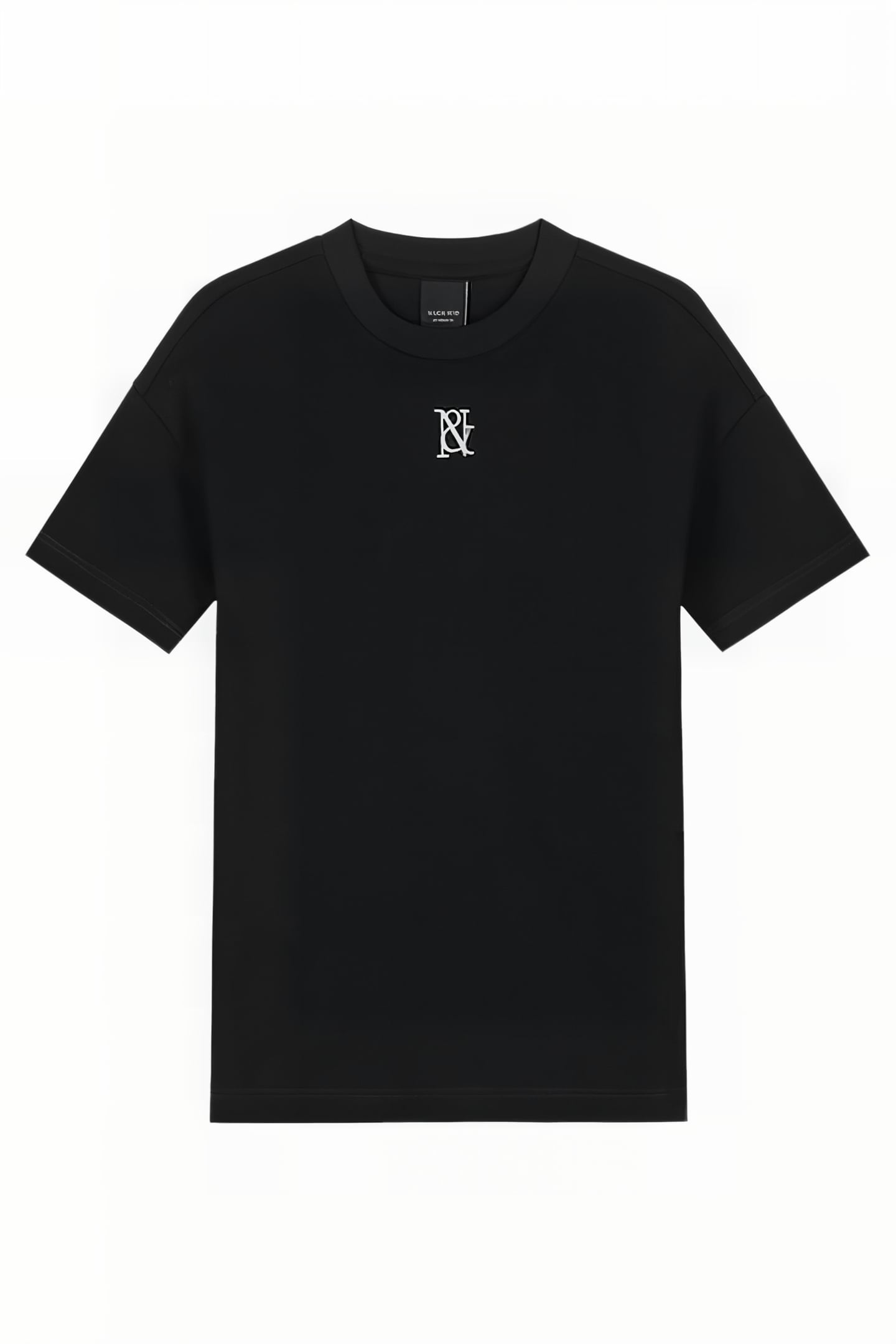 PLAIN T-SHIRT BLACK 1