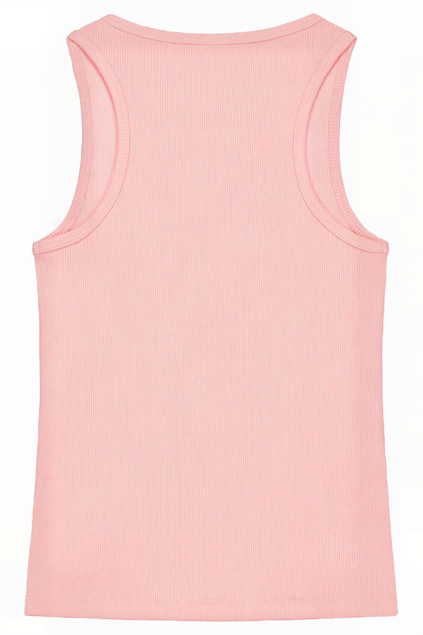 RIB SINGLET BLOSSOM PINK 2