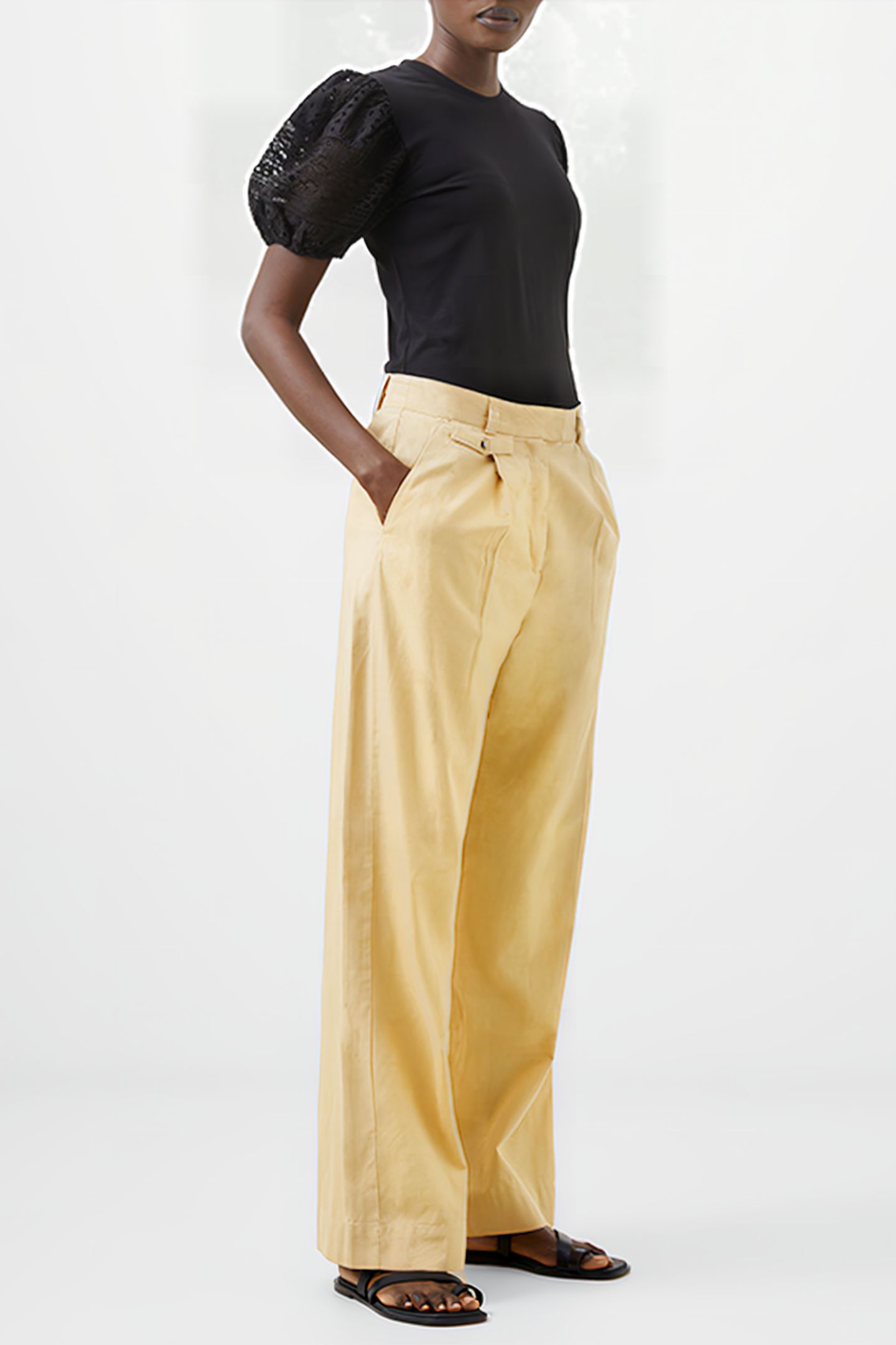 ALANIA CITY TROUSER BISCOTTI 3