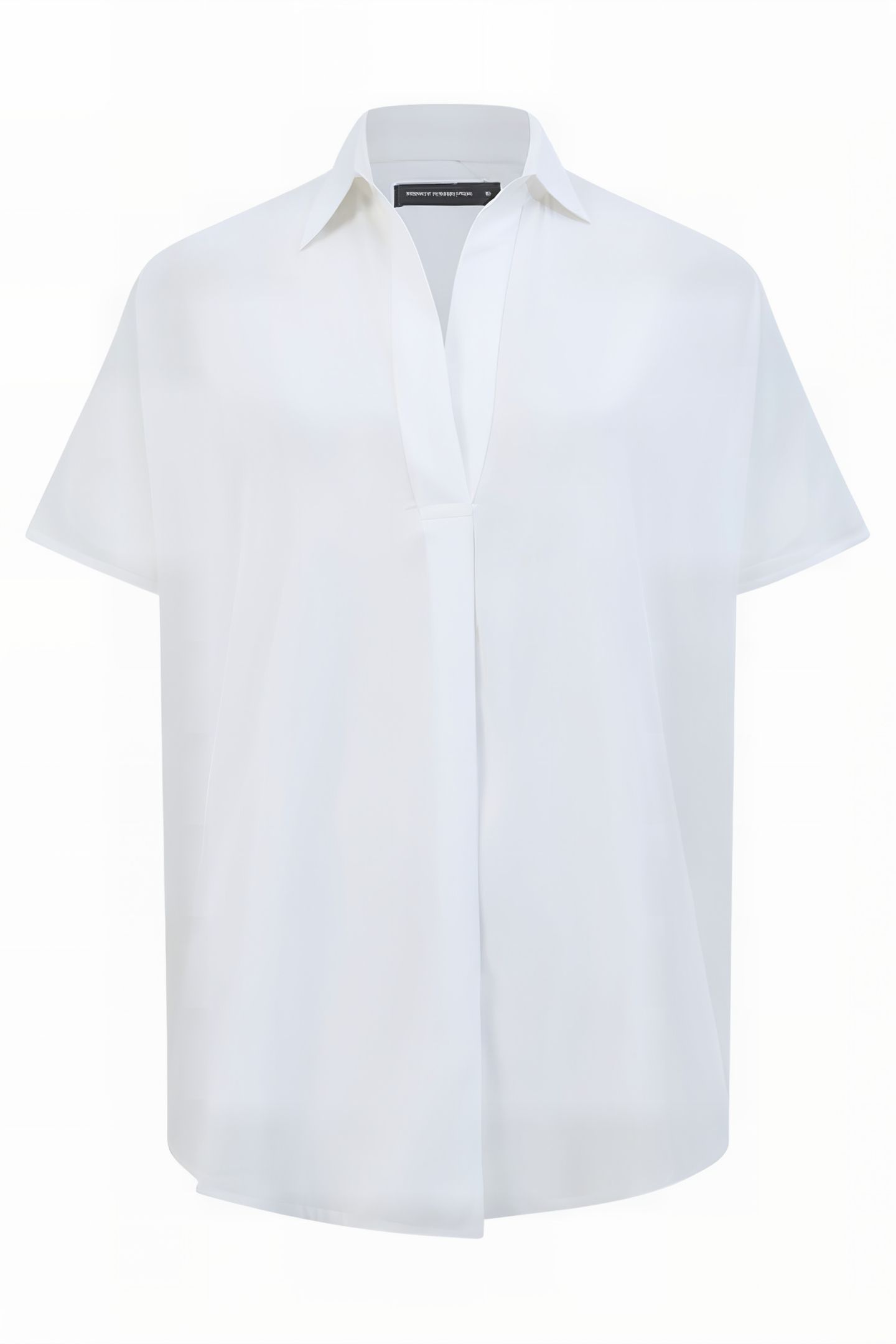 SLVLESS CREPE LIGHT POPOVER SUMMER WHITE 1