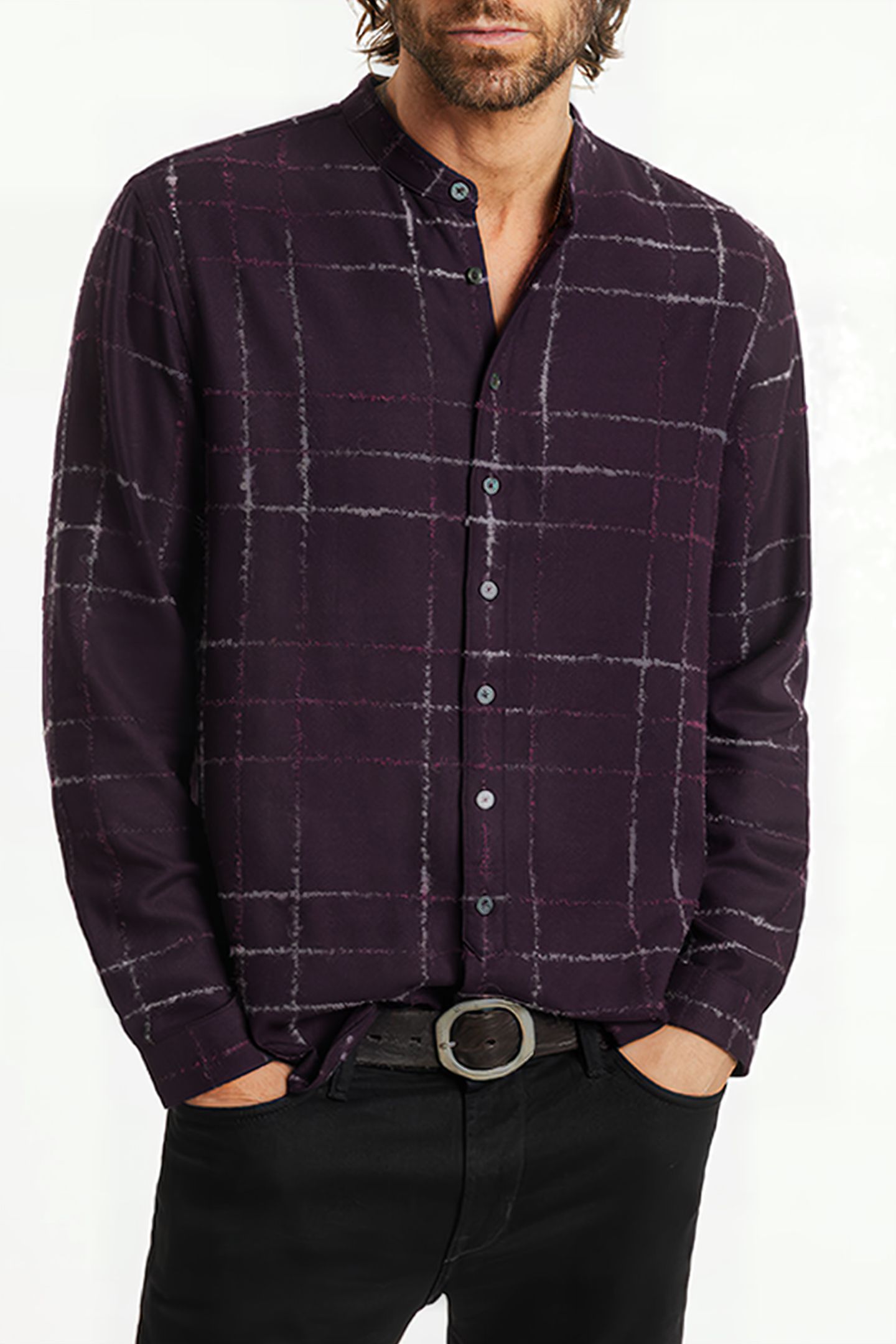 CLASSIC FIT SHIRT CRANBERRY 1