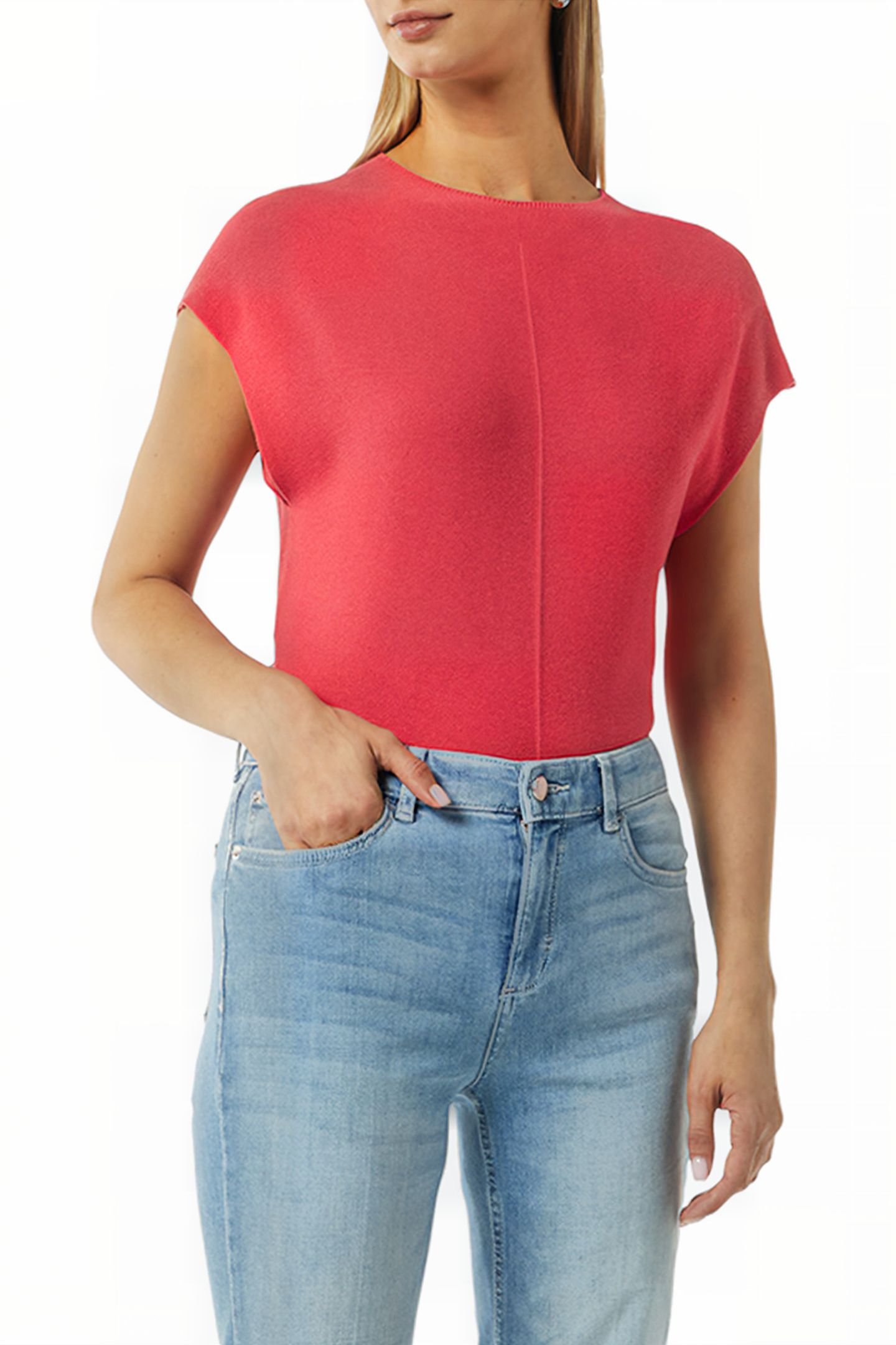 COMMA PULLOVER PINK 1