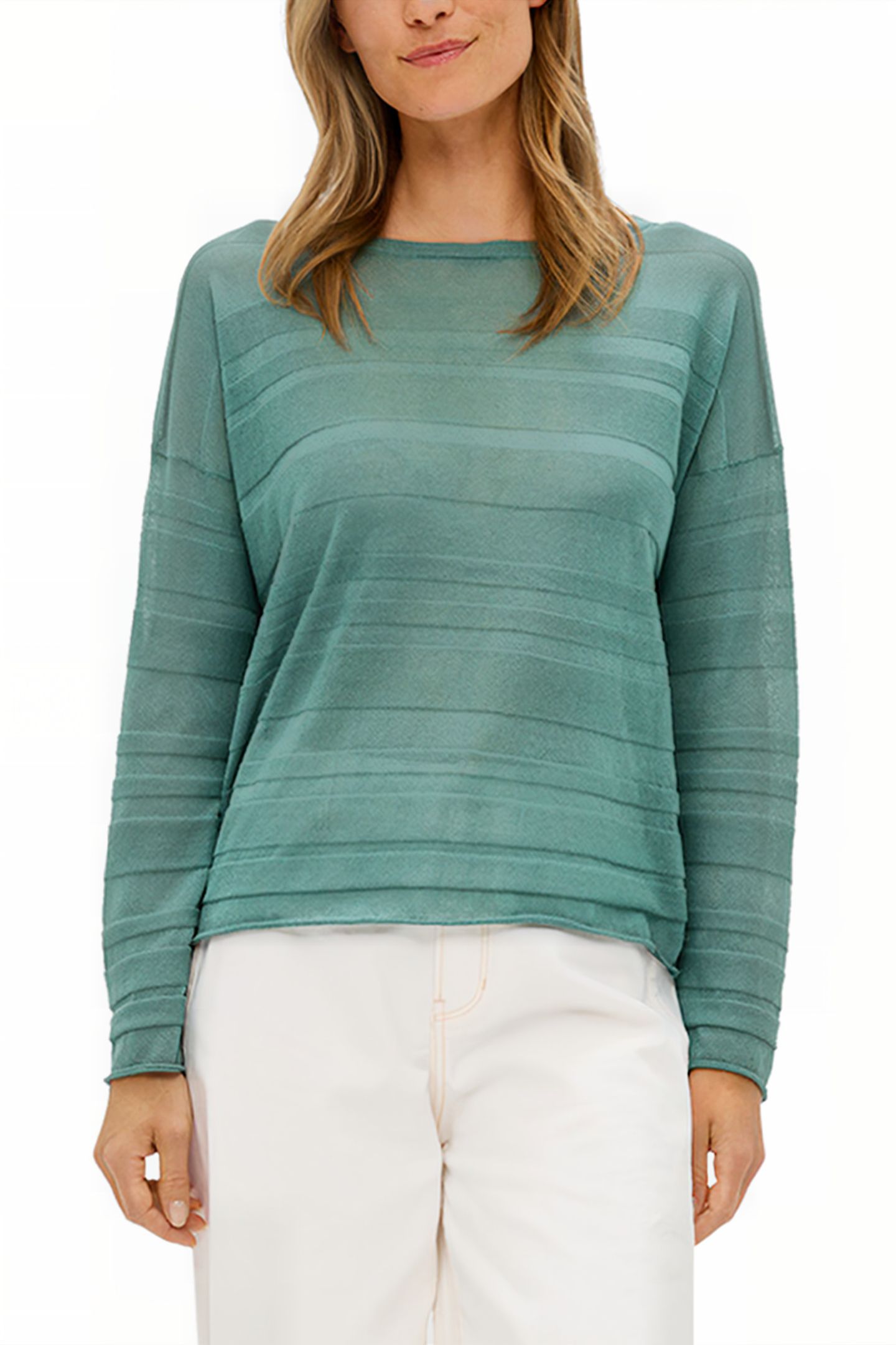S.OLIVER PULLOVER GREEN 1