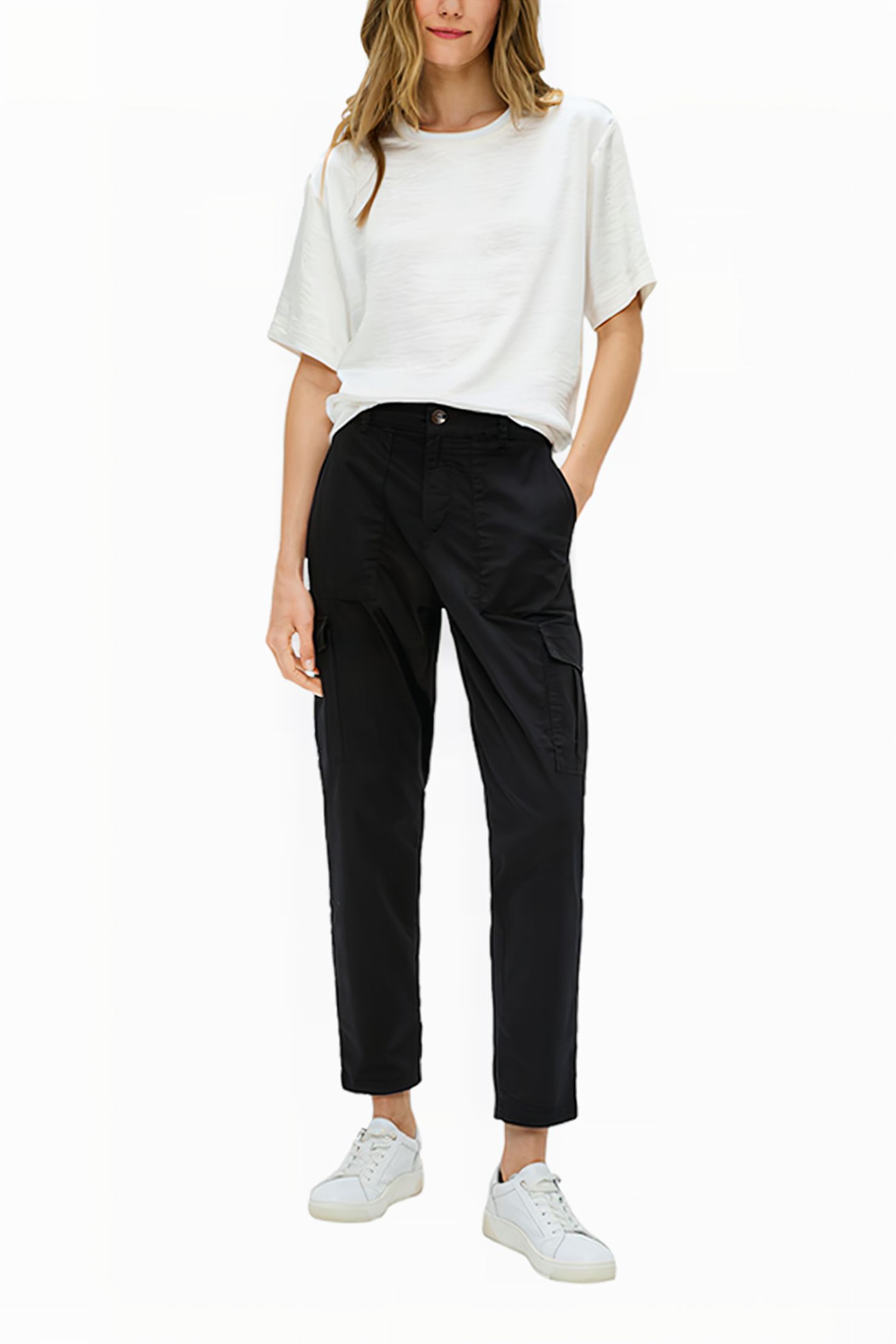 S.OLIVER PANTS BLACK 3