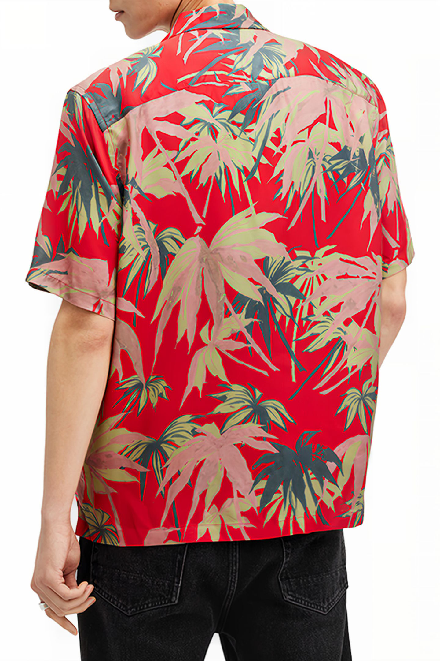 HUDSONY SS SHIRT SCARLETT RED 2