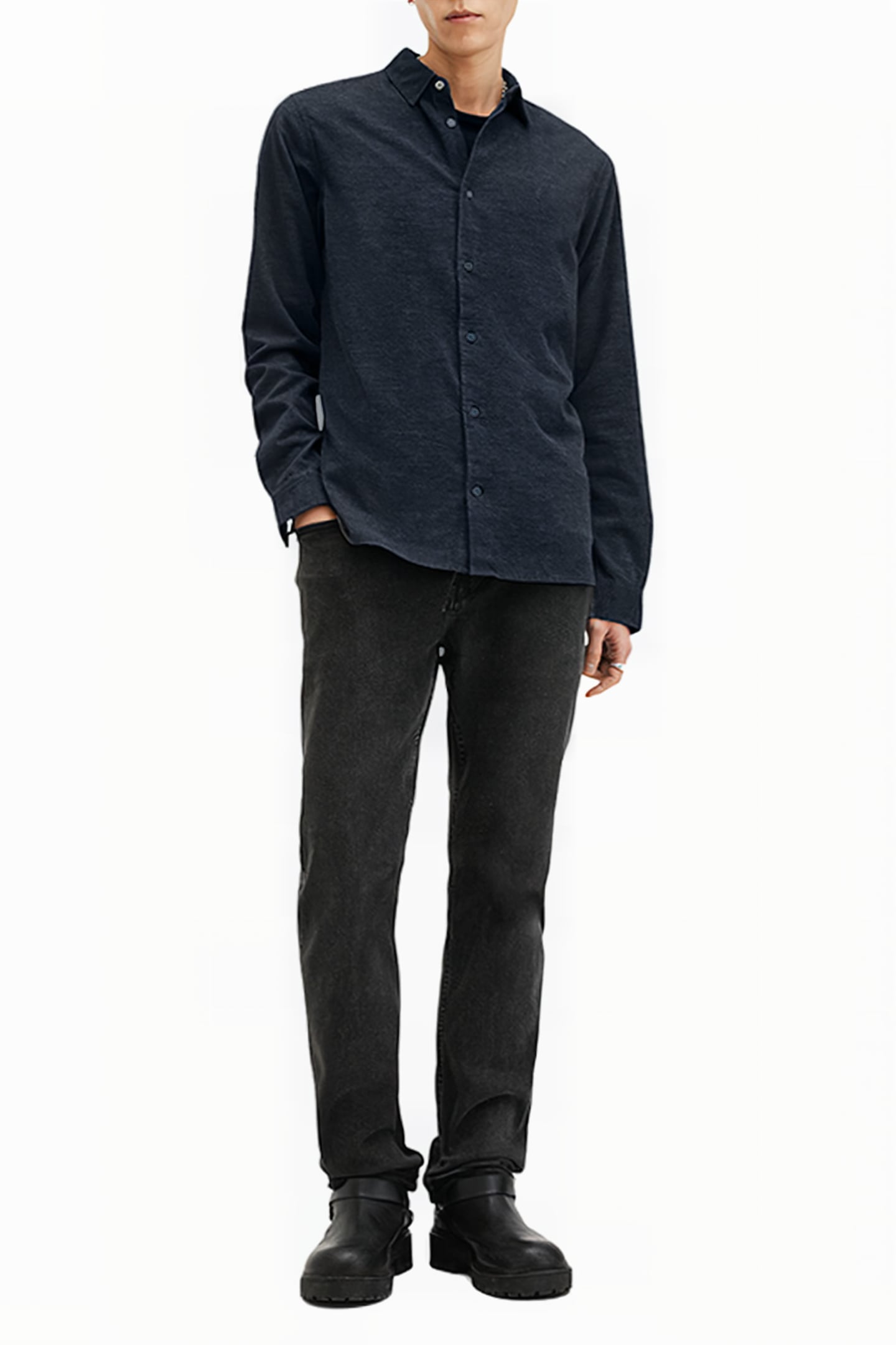 LORELLA LS SHIRT NITE BLUE 3